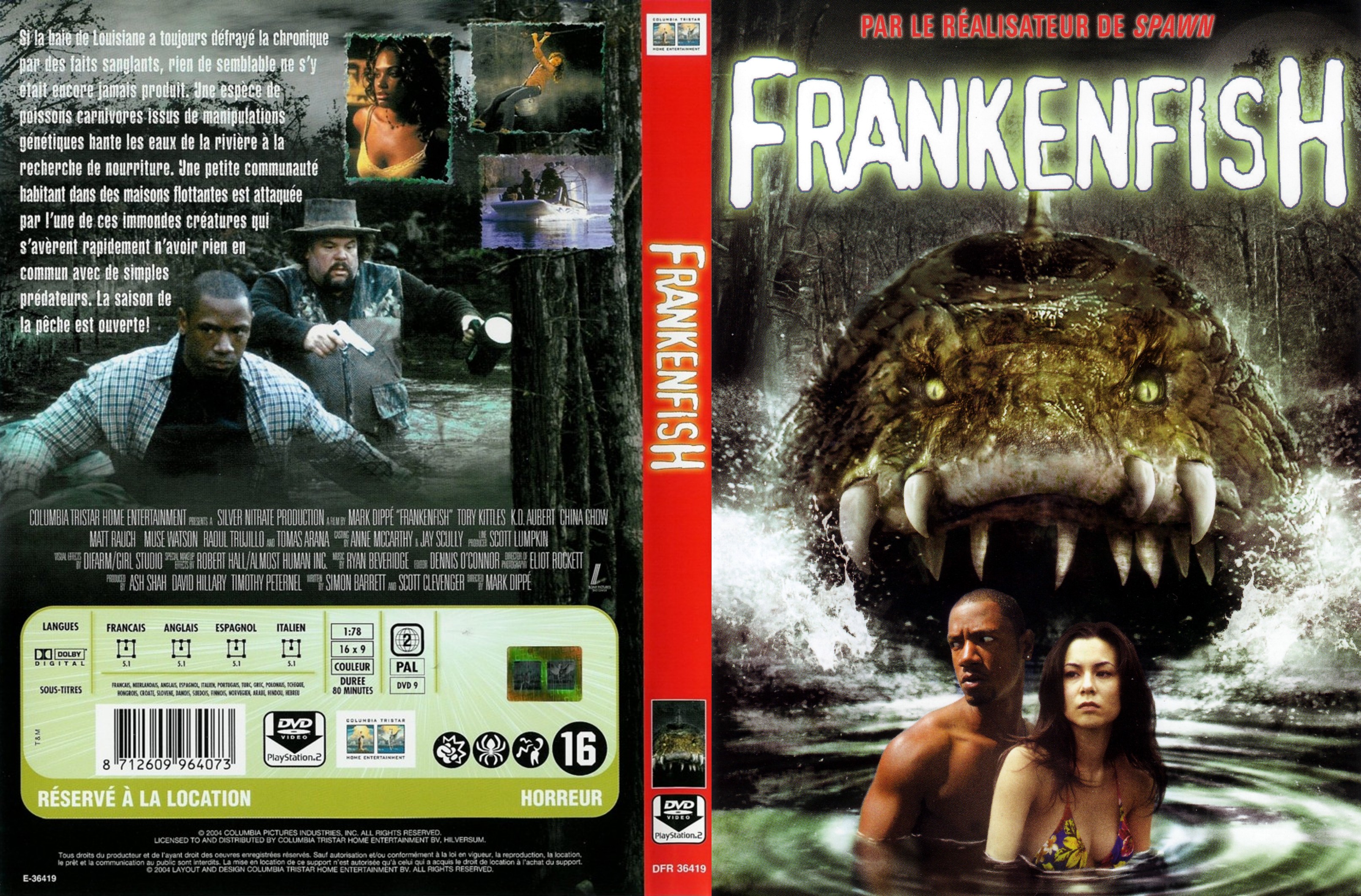 Jaquette DVD Frankenfish