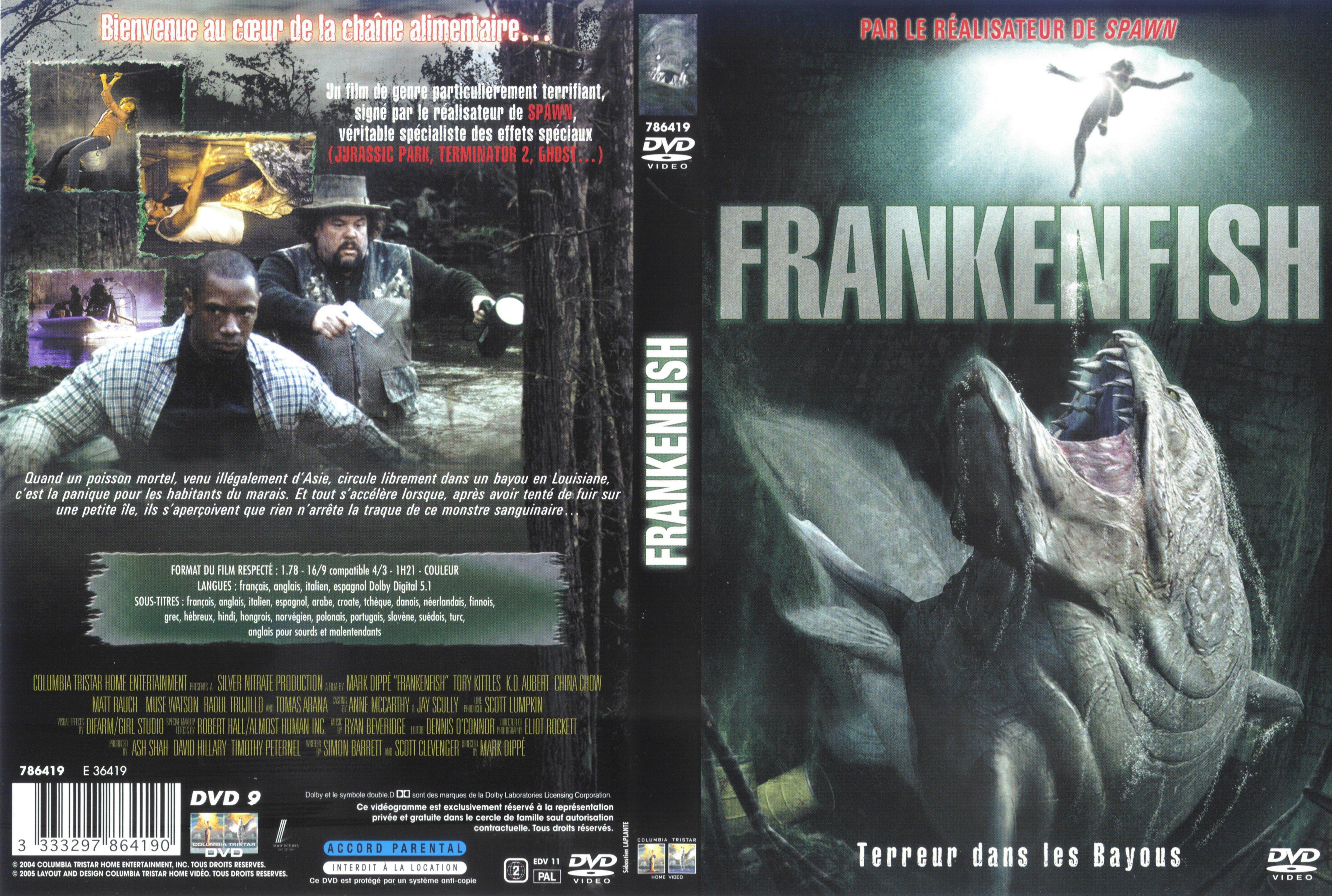 Jaquette DVD Frankenfish v2