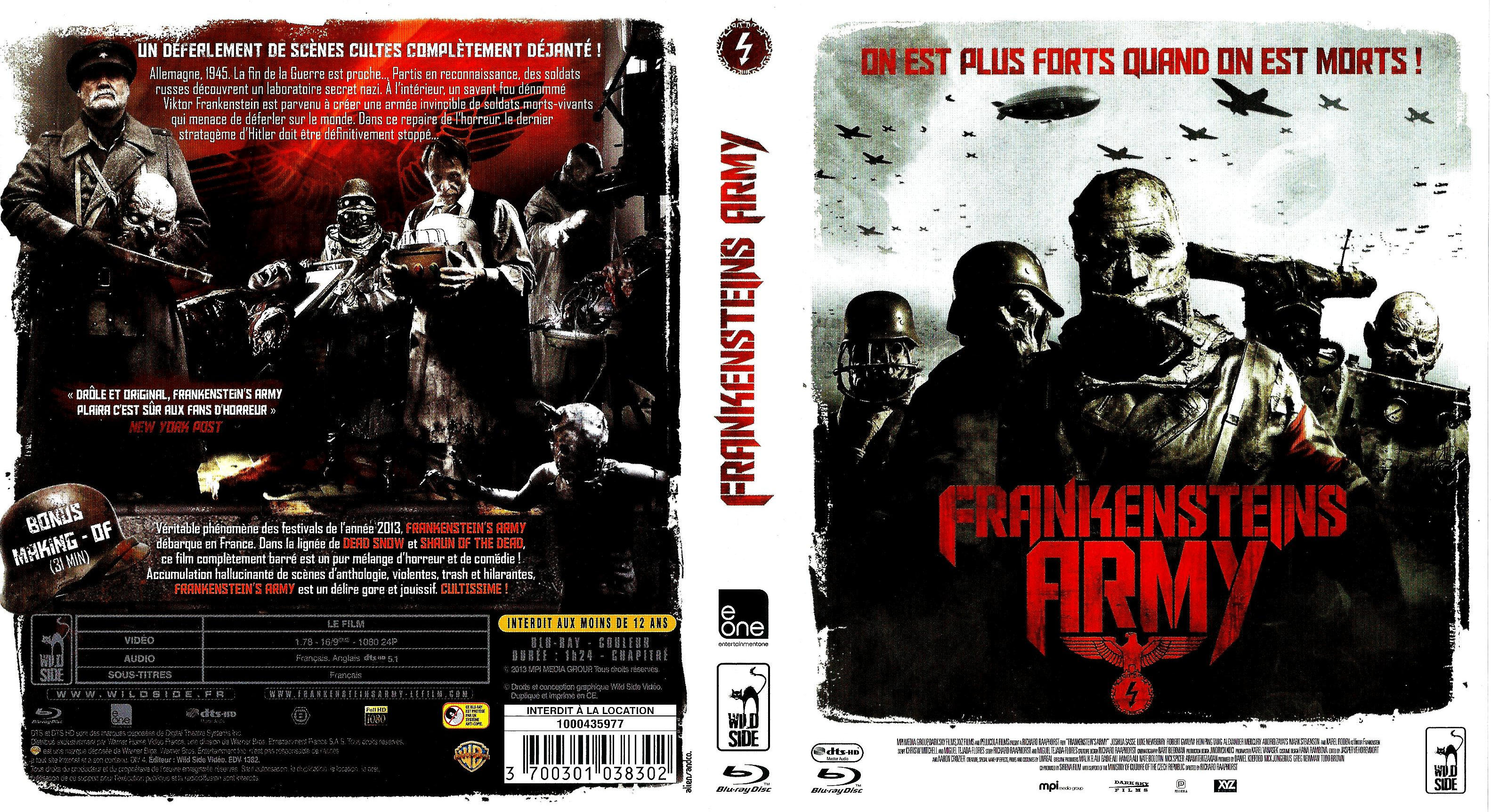 Jaquette DVD Frankenstein