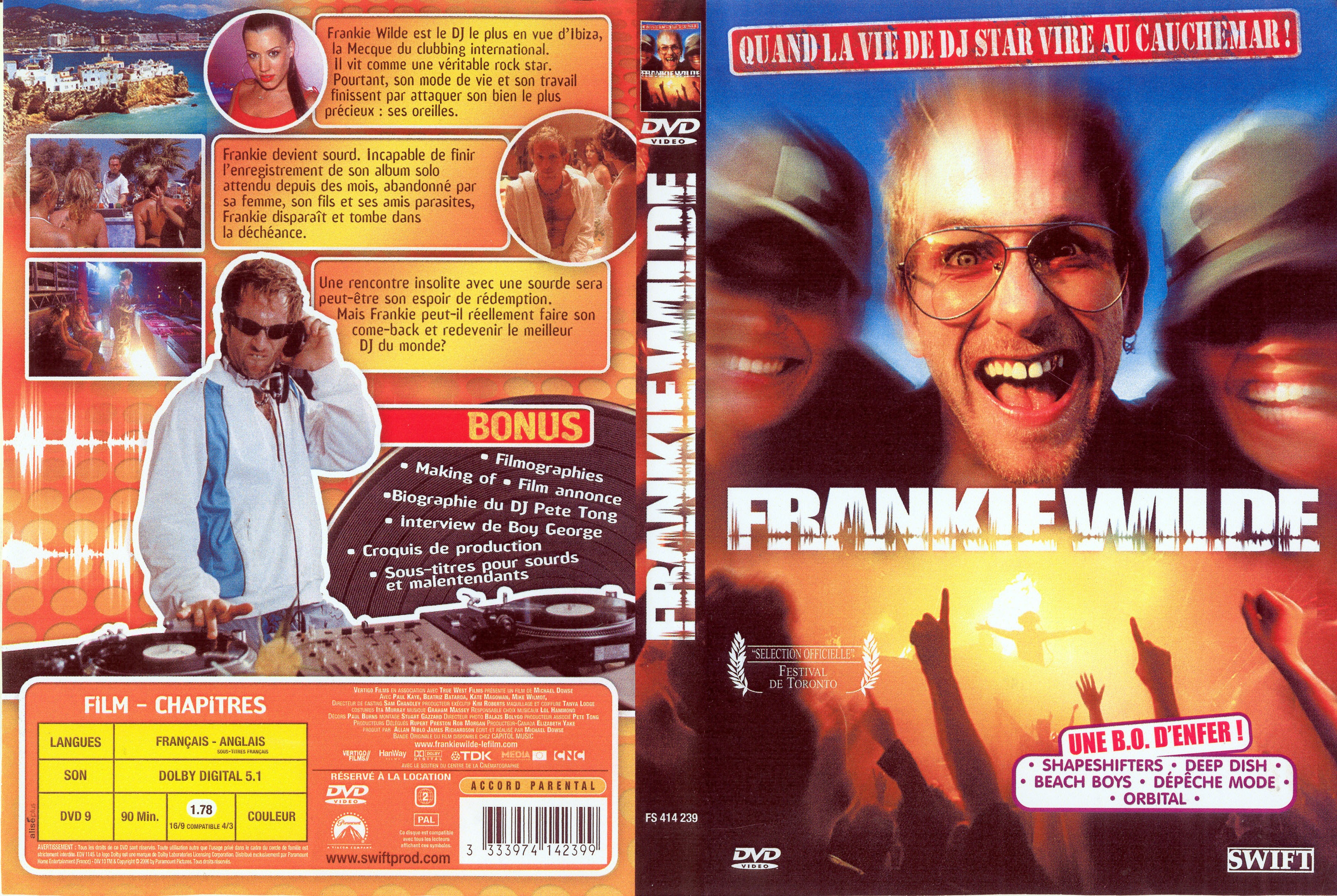 Jaquette DVD Frankie Wilde