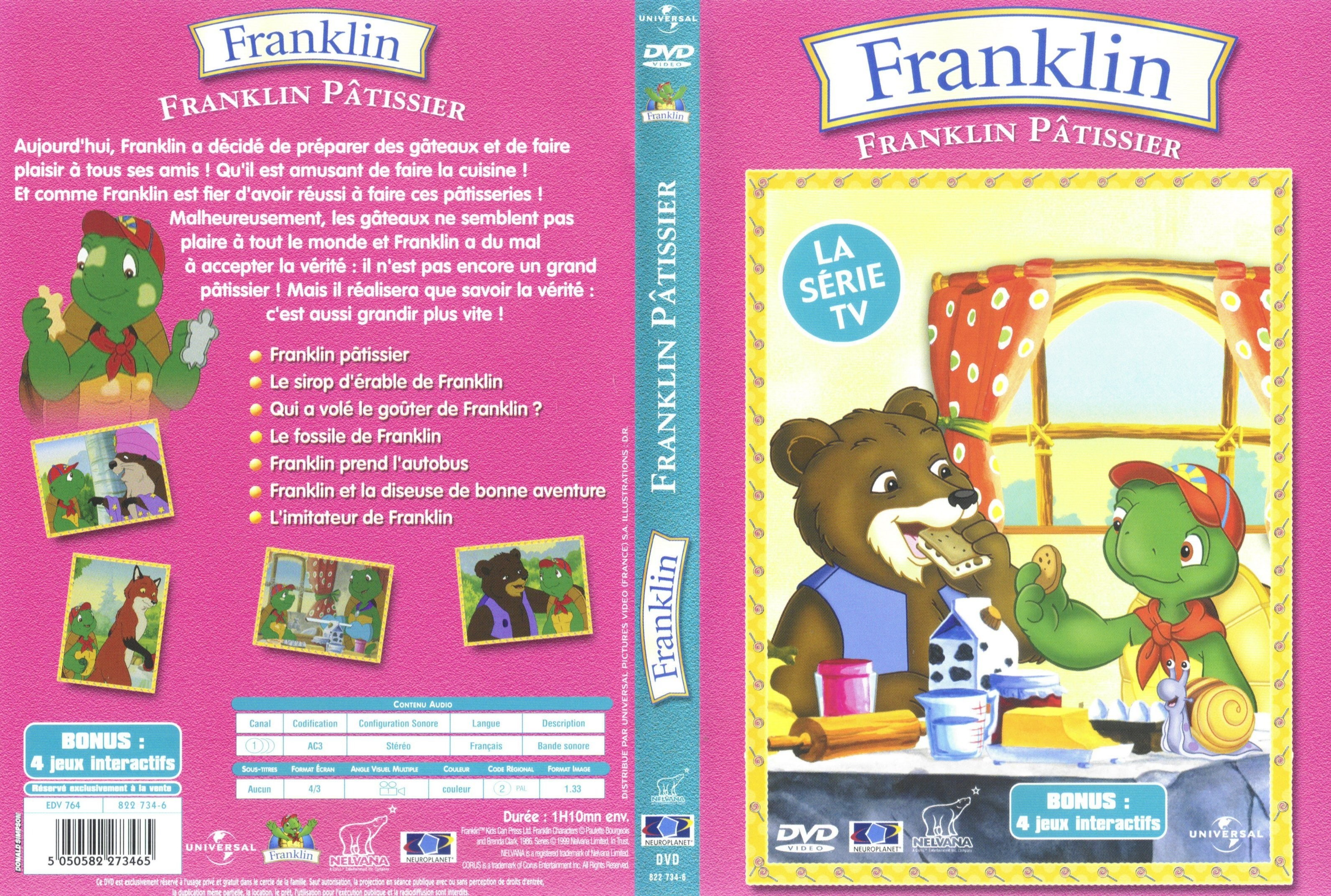 Jaquette DVD Franklin patissier