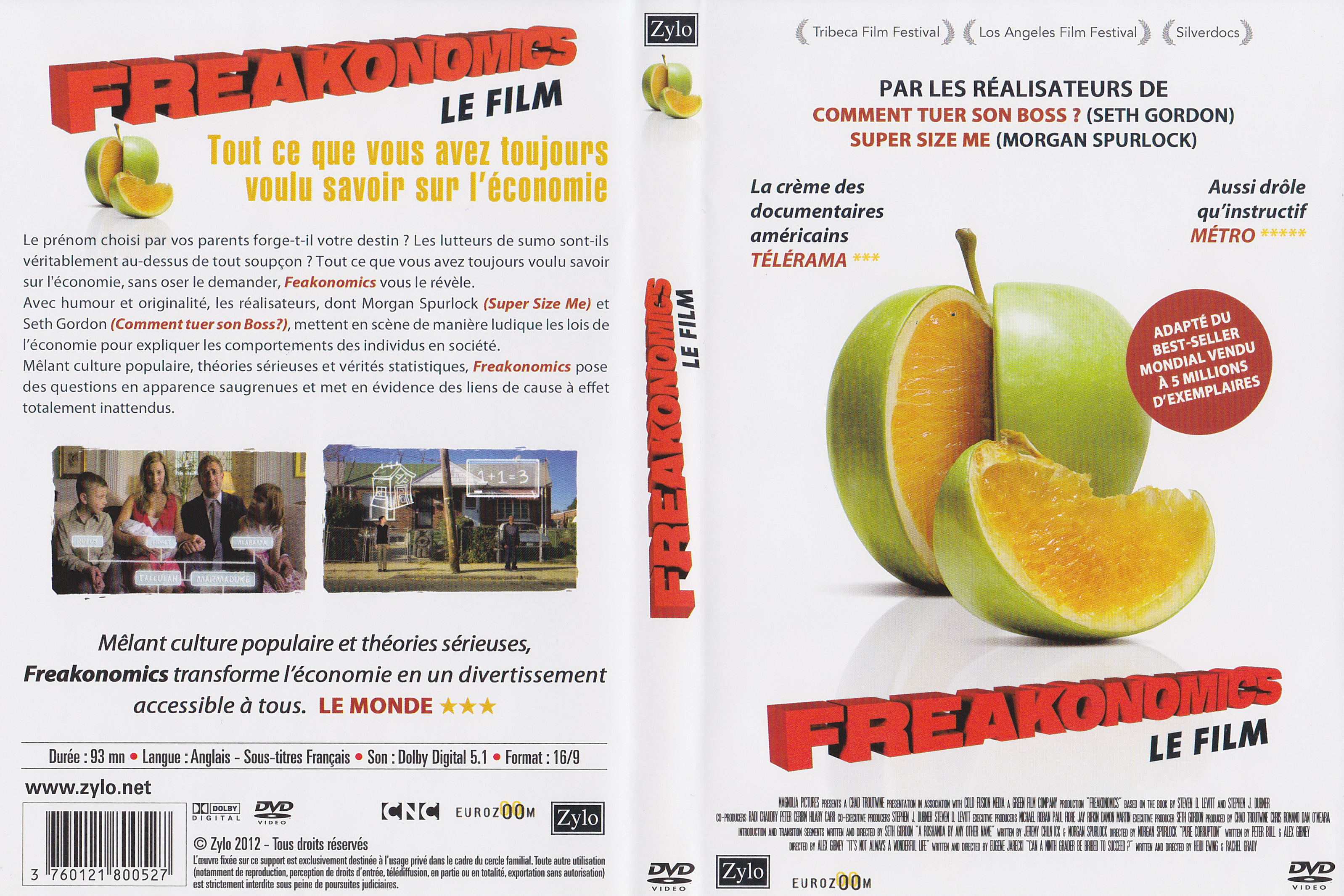 Jaquette DVD Freakonomics