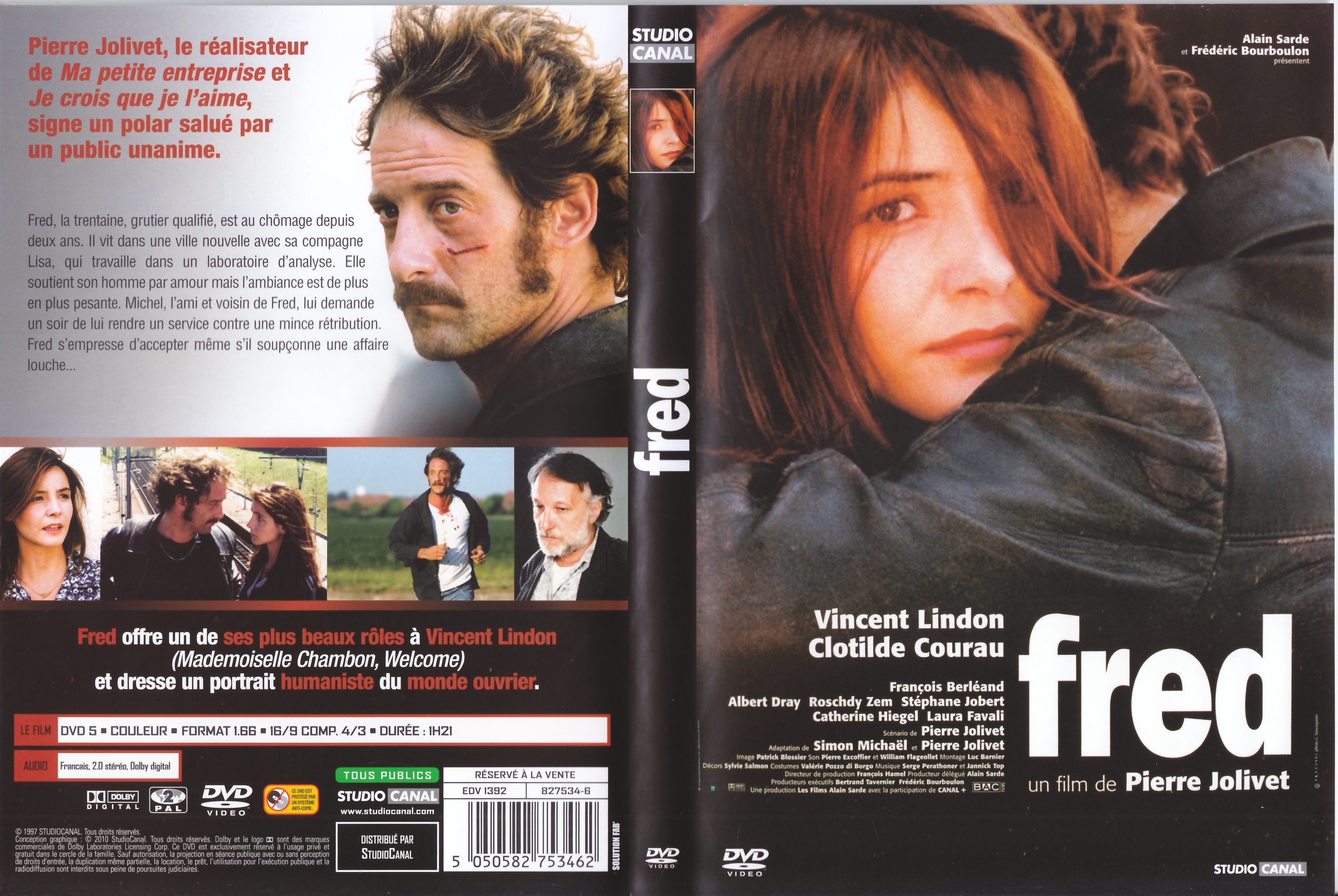 Jaquette DVD Fred
