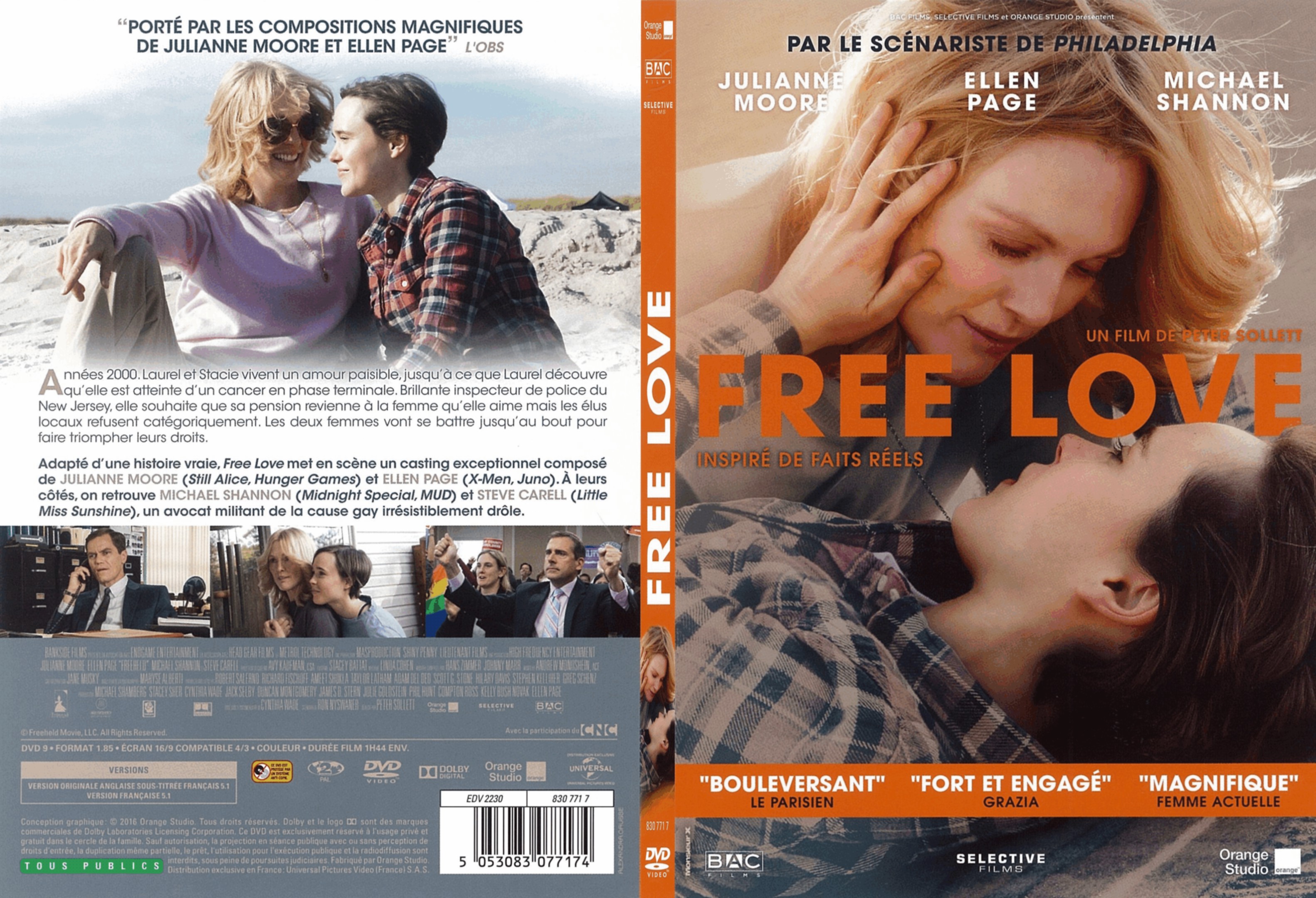 Jaquette DVD Free love - SLIM