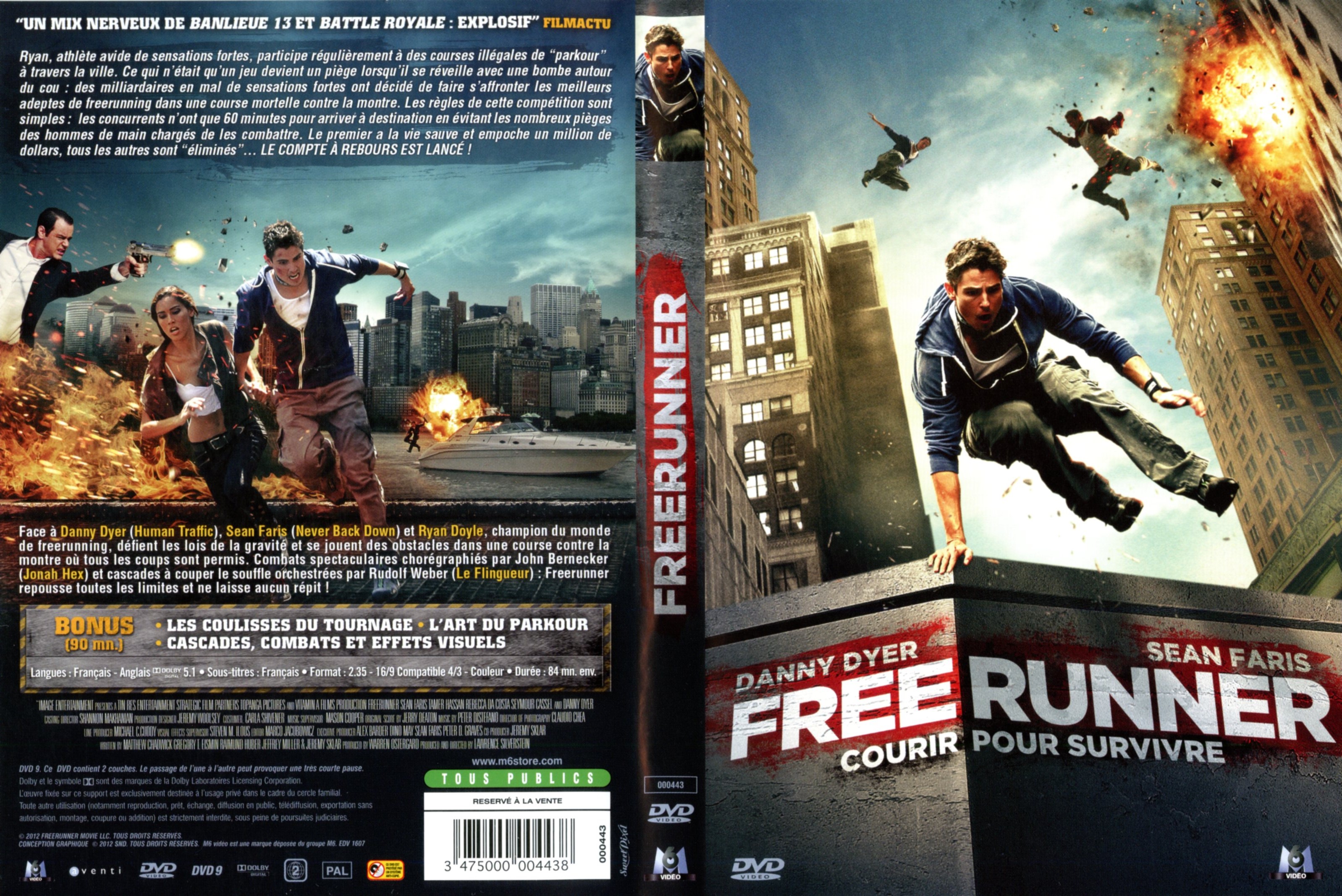 Jaquette DVD Freerunner