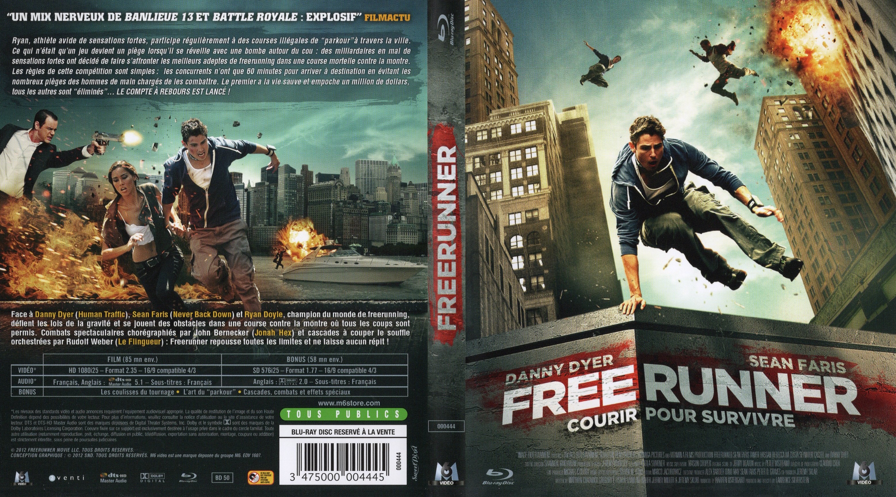 Jaquette DVD Freerunner (BLU-RAY)