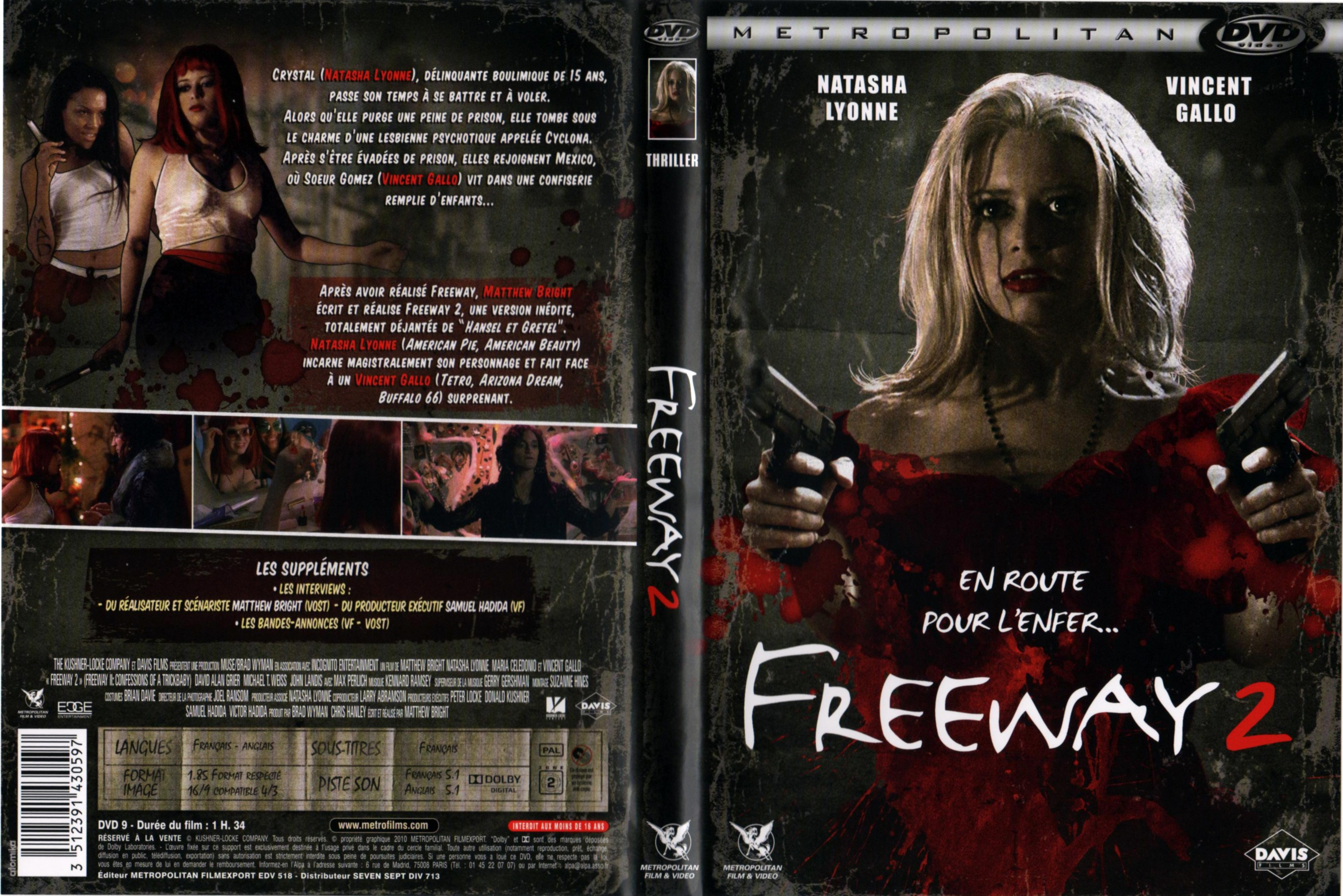 Jaquette DVD Freeway 2