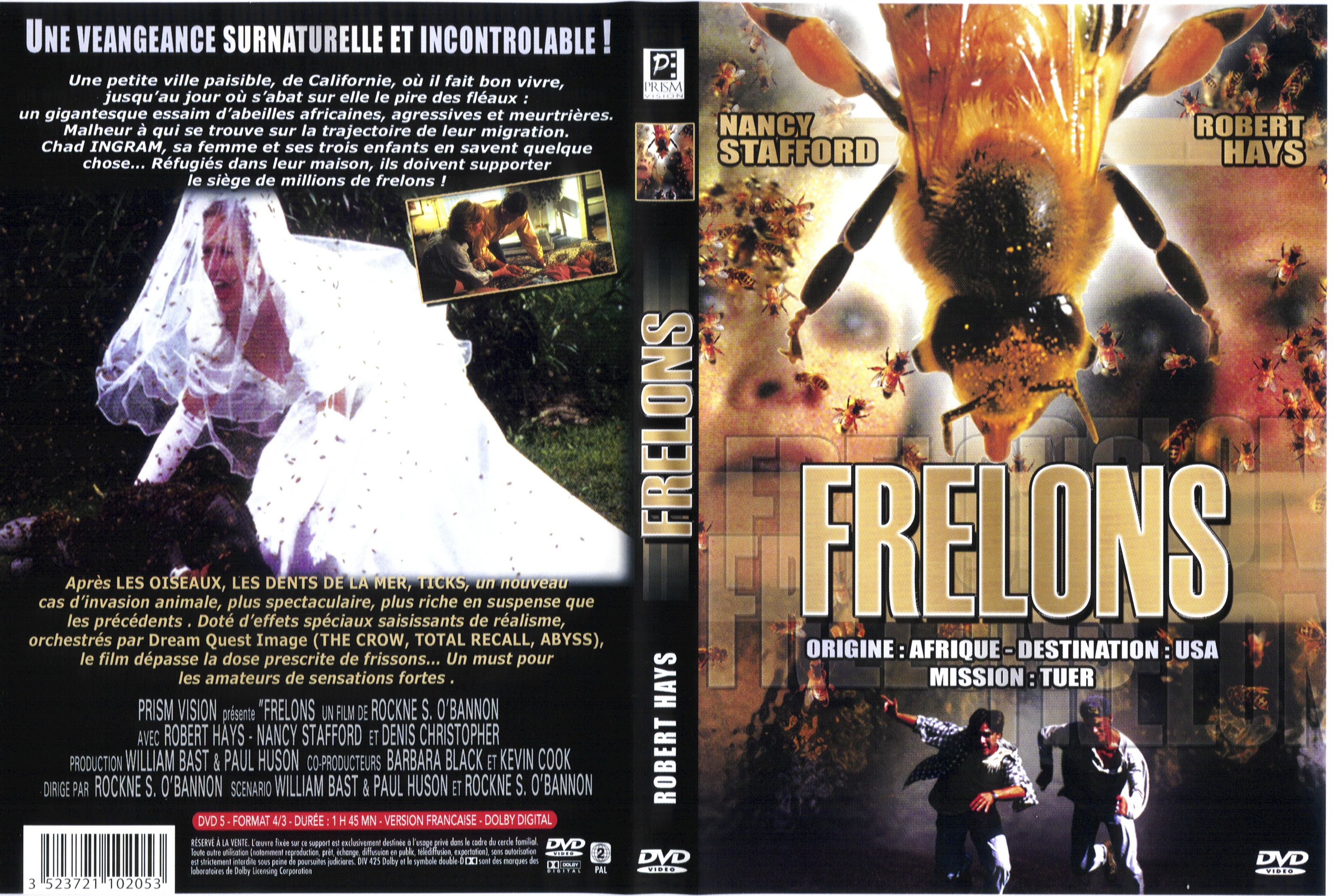 Jaquette DVD Frelons