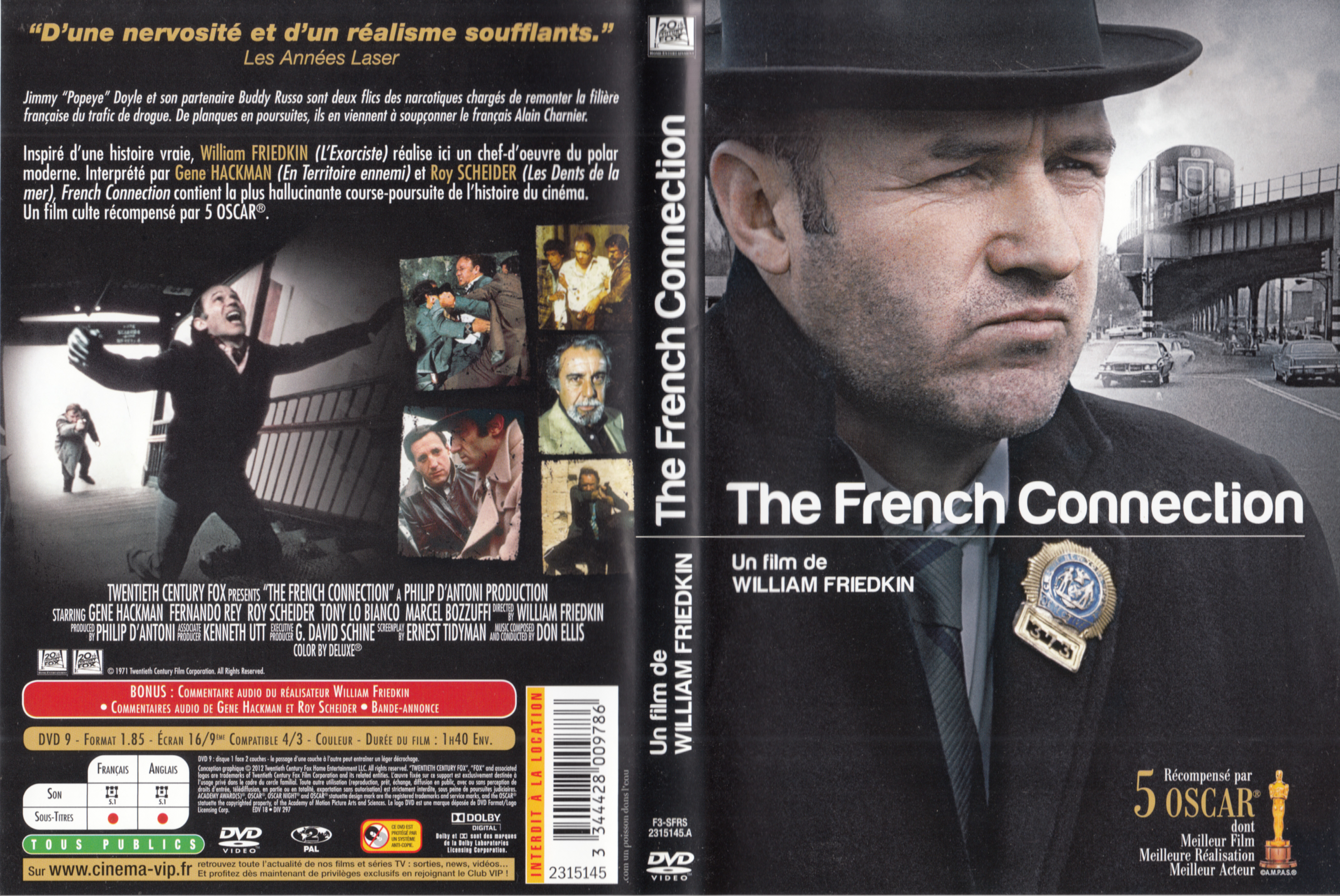 Jaquette DVD French Connection v3