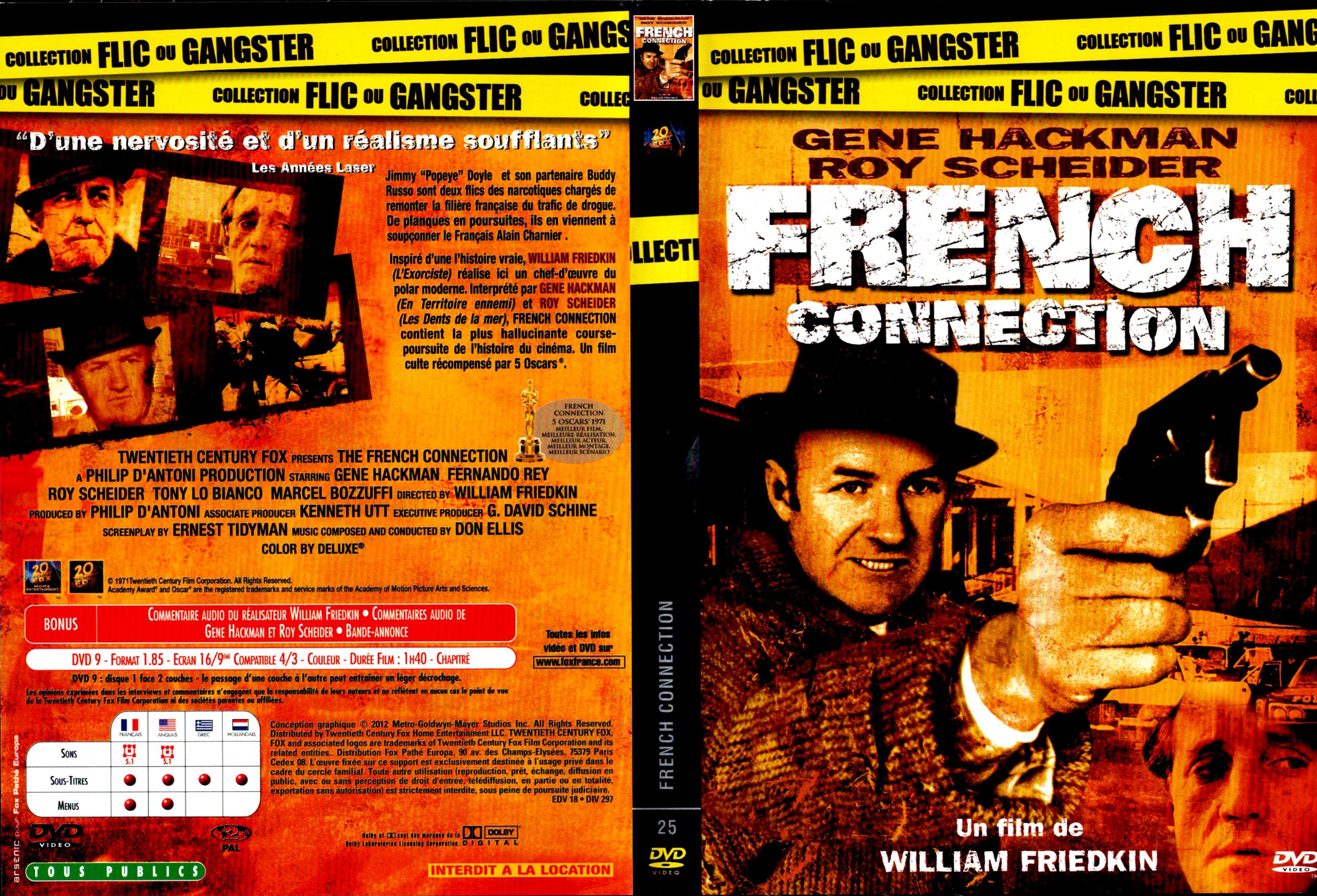 Jaquette DVD French Connection v4