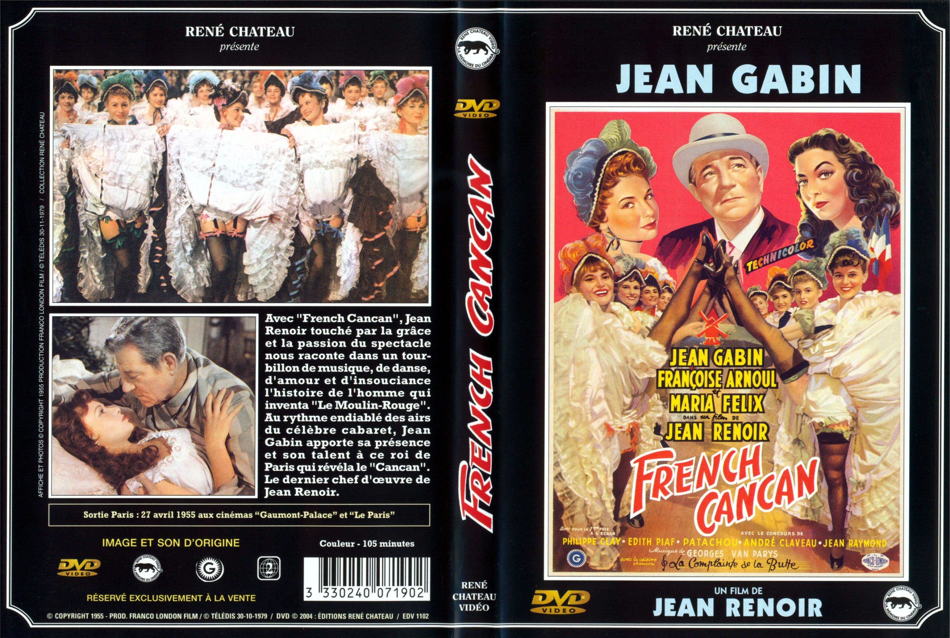 Jaquette DVD French cancan