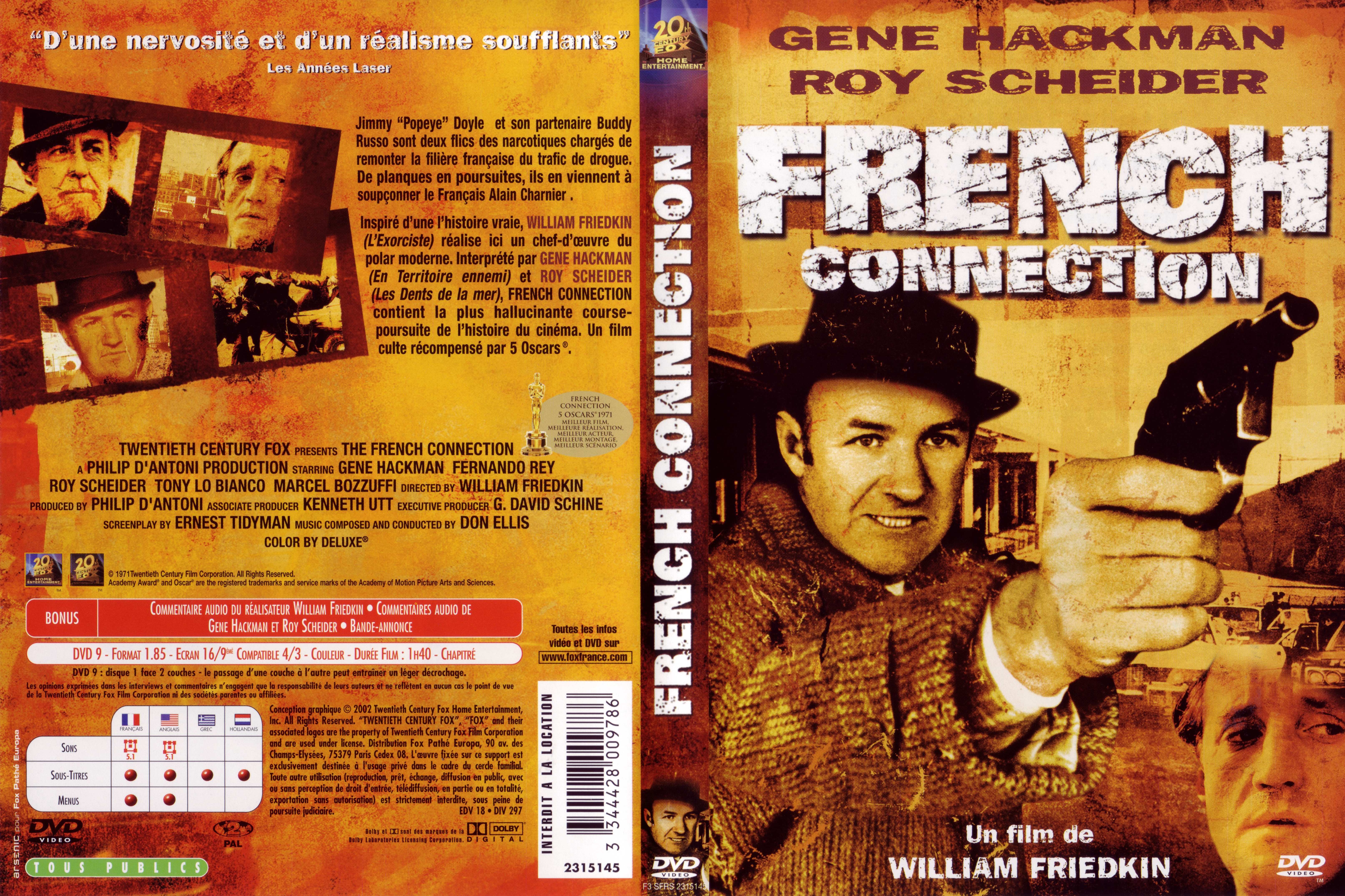 Jaquette DVD French connection