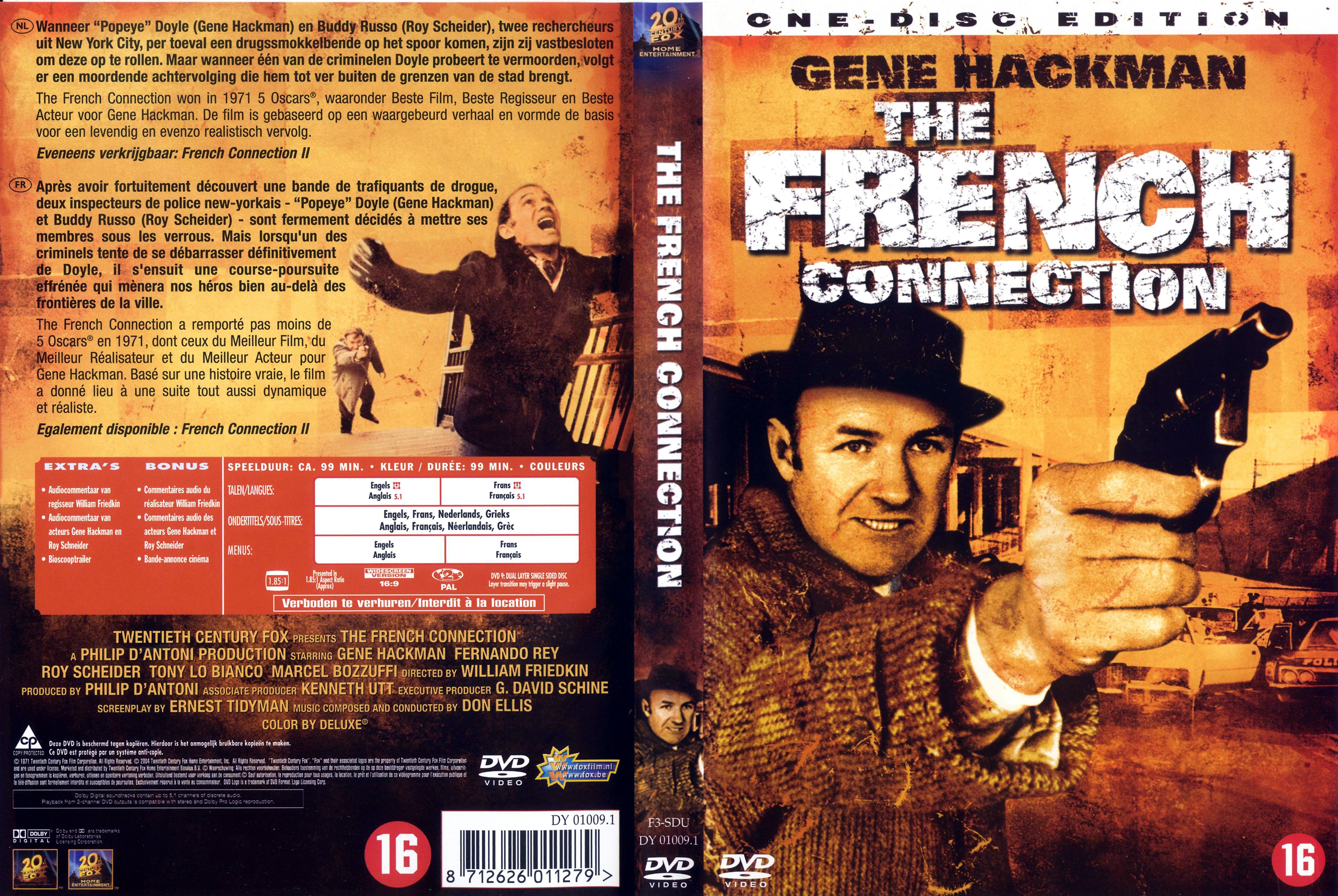 Jaquette DVD French connection v2