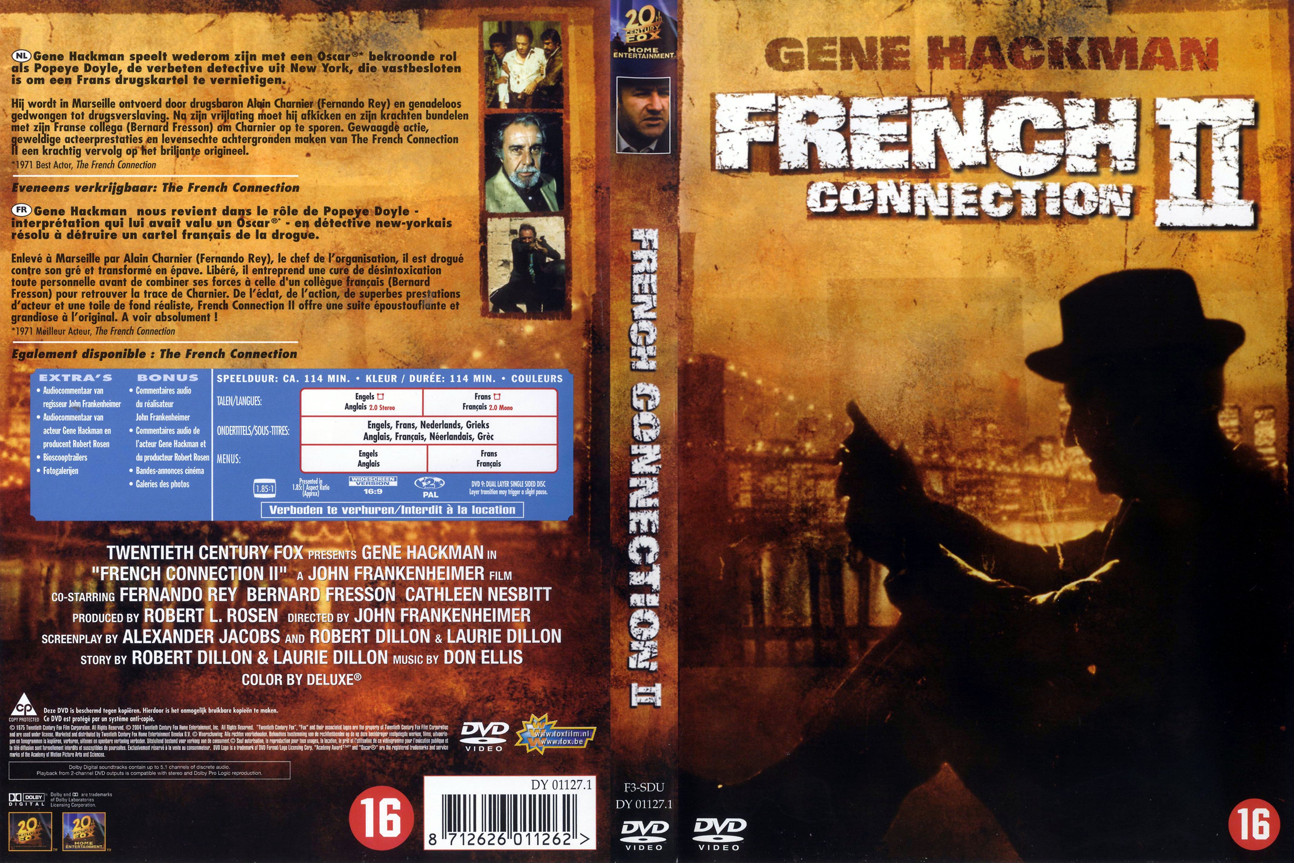 Jaquette DVD French connection 2