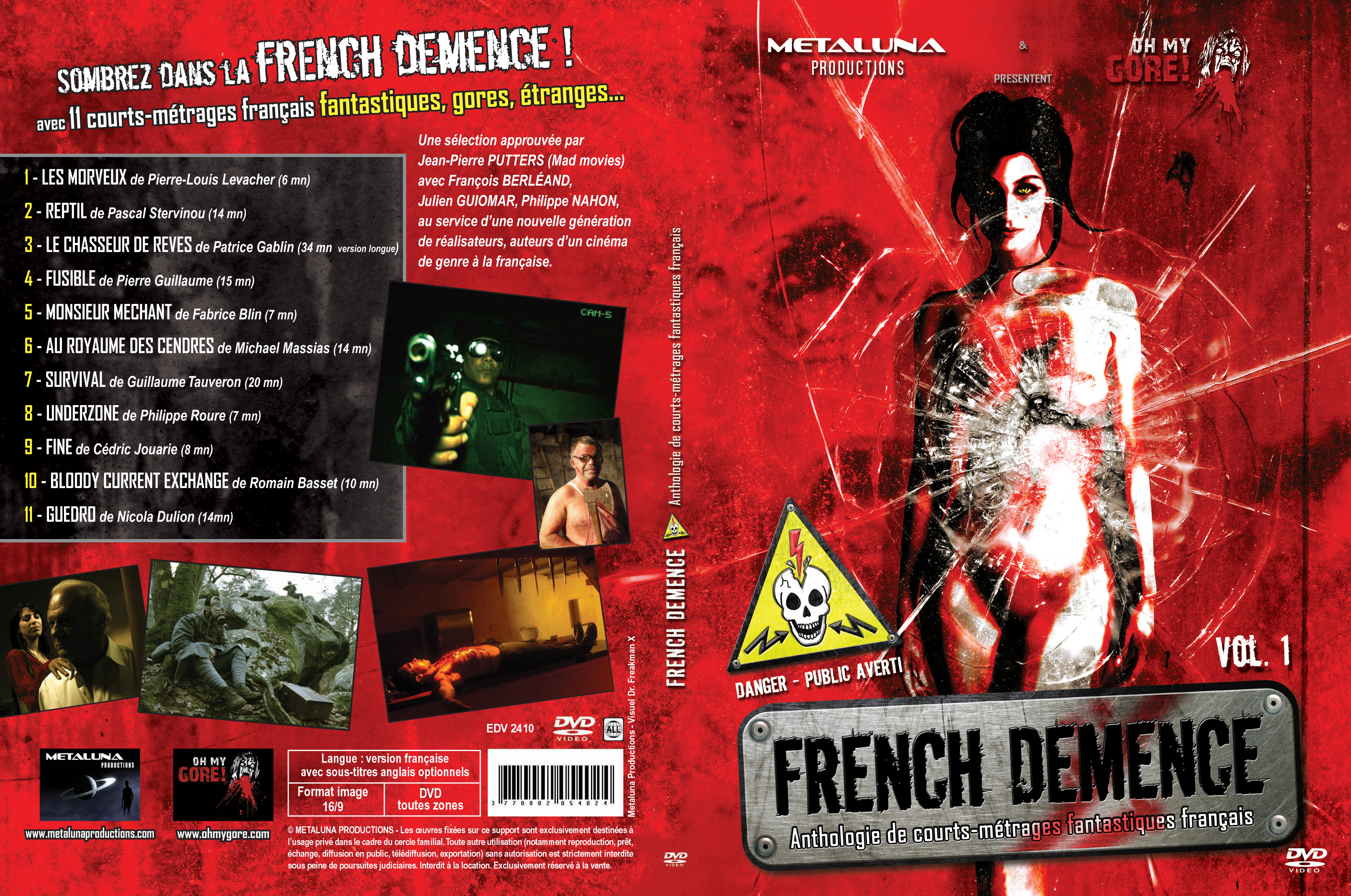 Jaquette DVD French demence