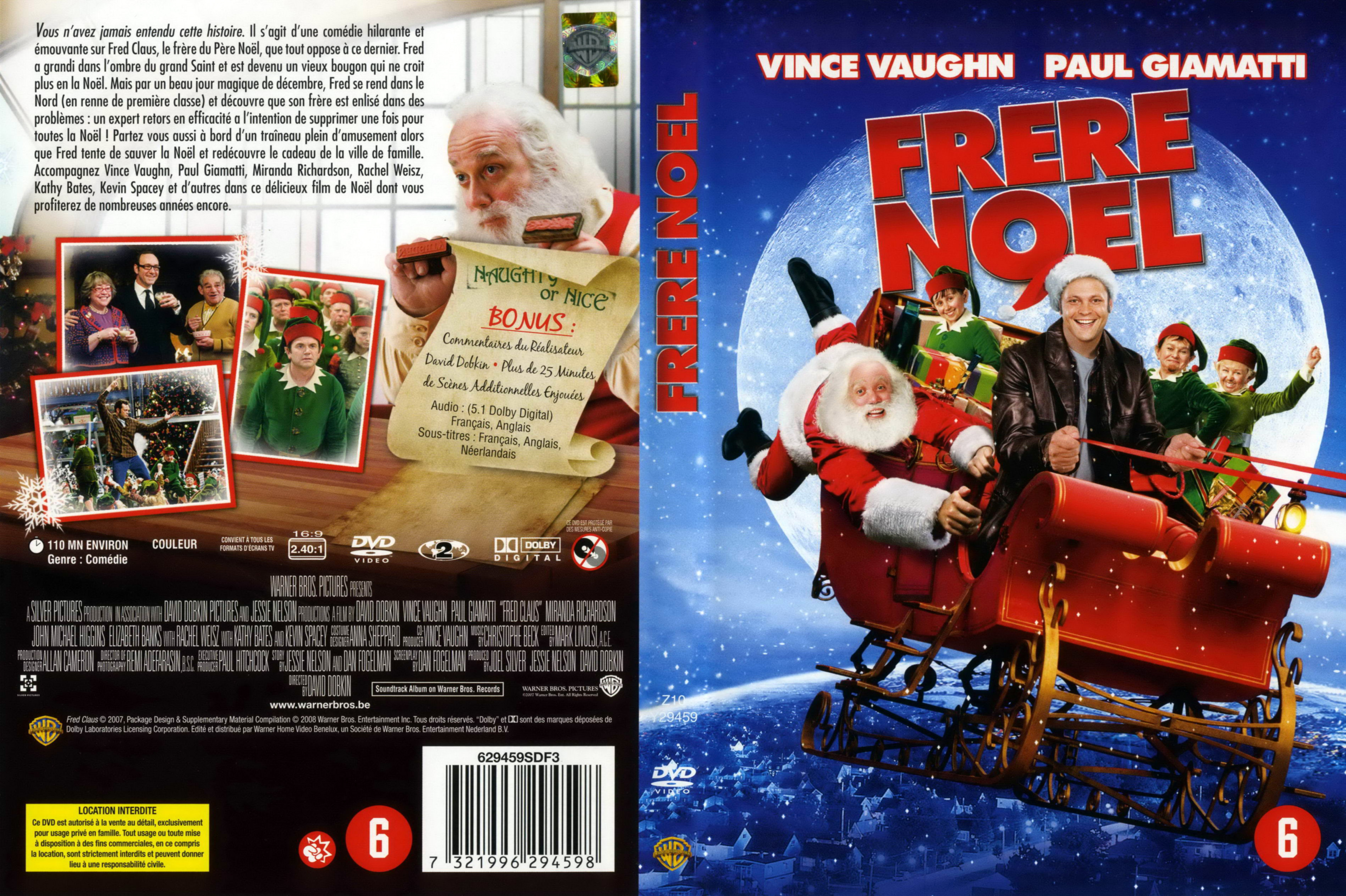 Jaquette DVD Frere noel v2