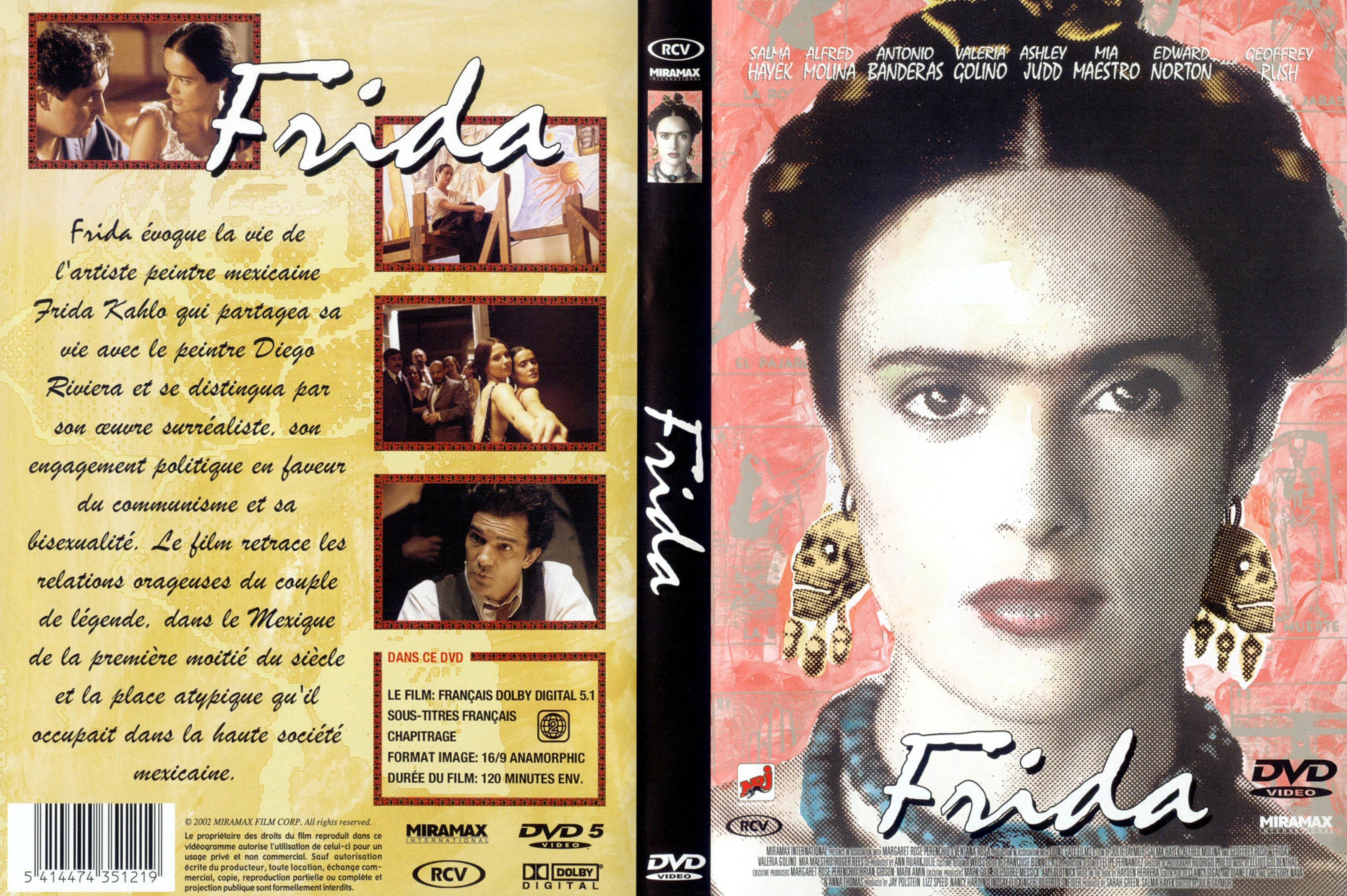 Jaquette DVD Frida v2