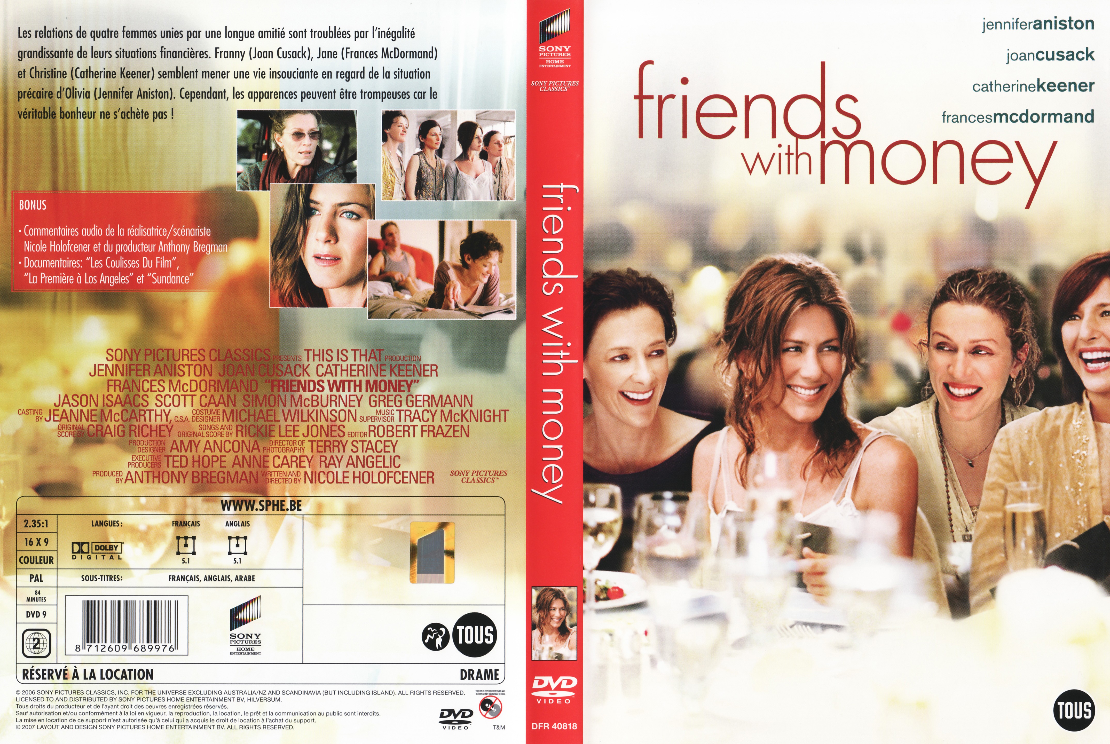 Jaquette DVD Friends with money