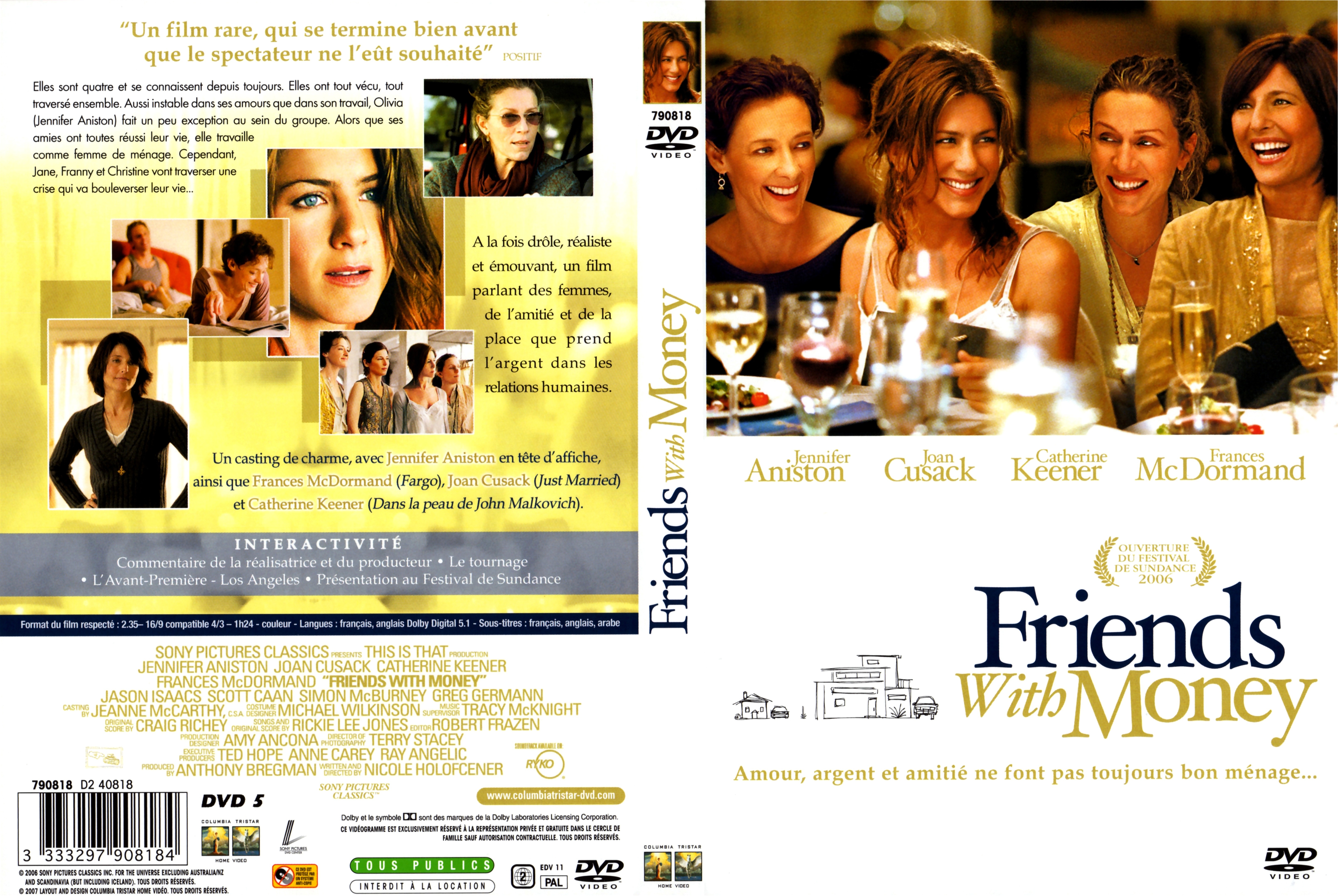 Jaquette DVD Friends with money v2