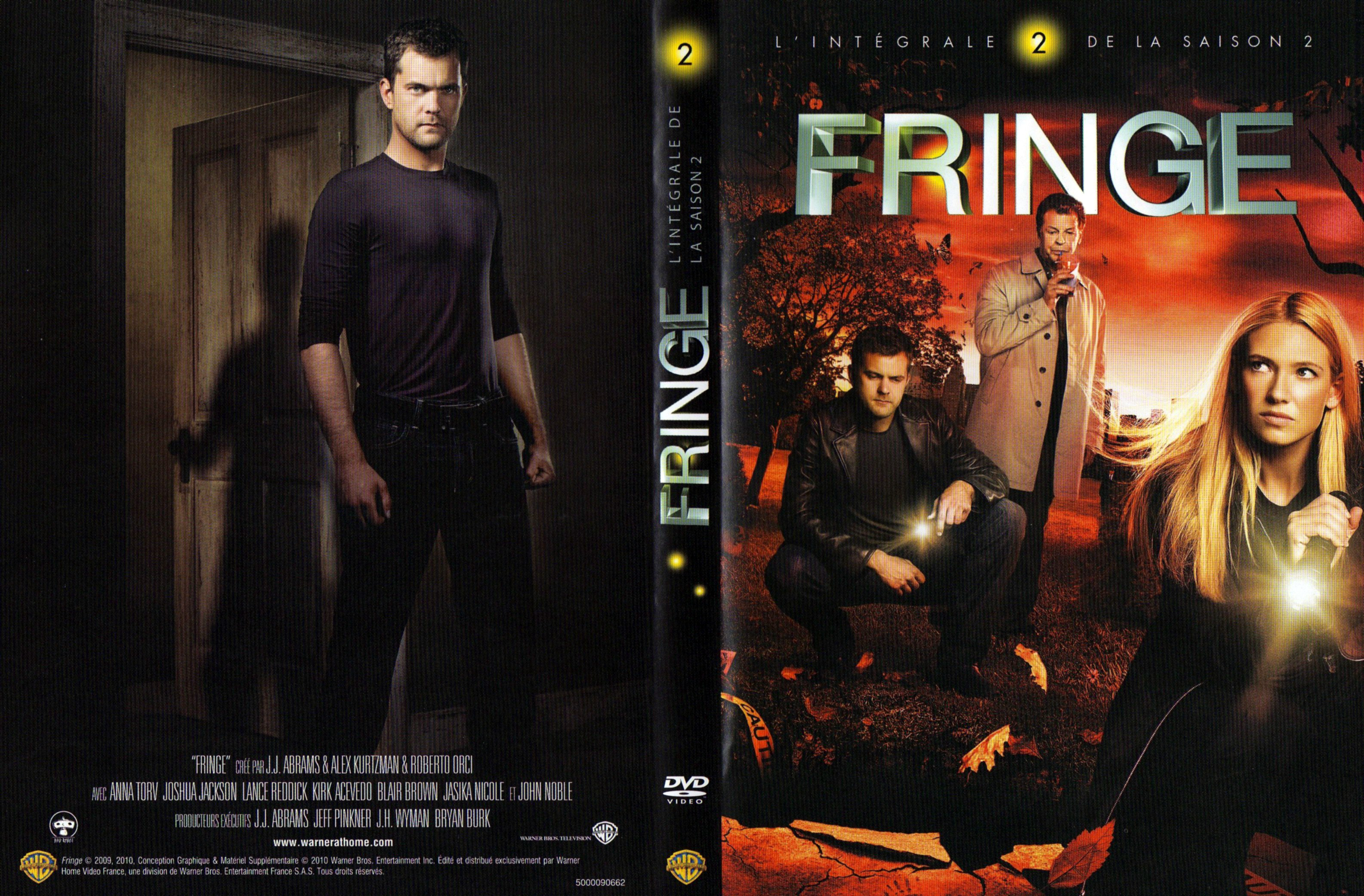 Jaquette DVD Fringe Saison 2