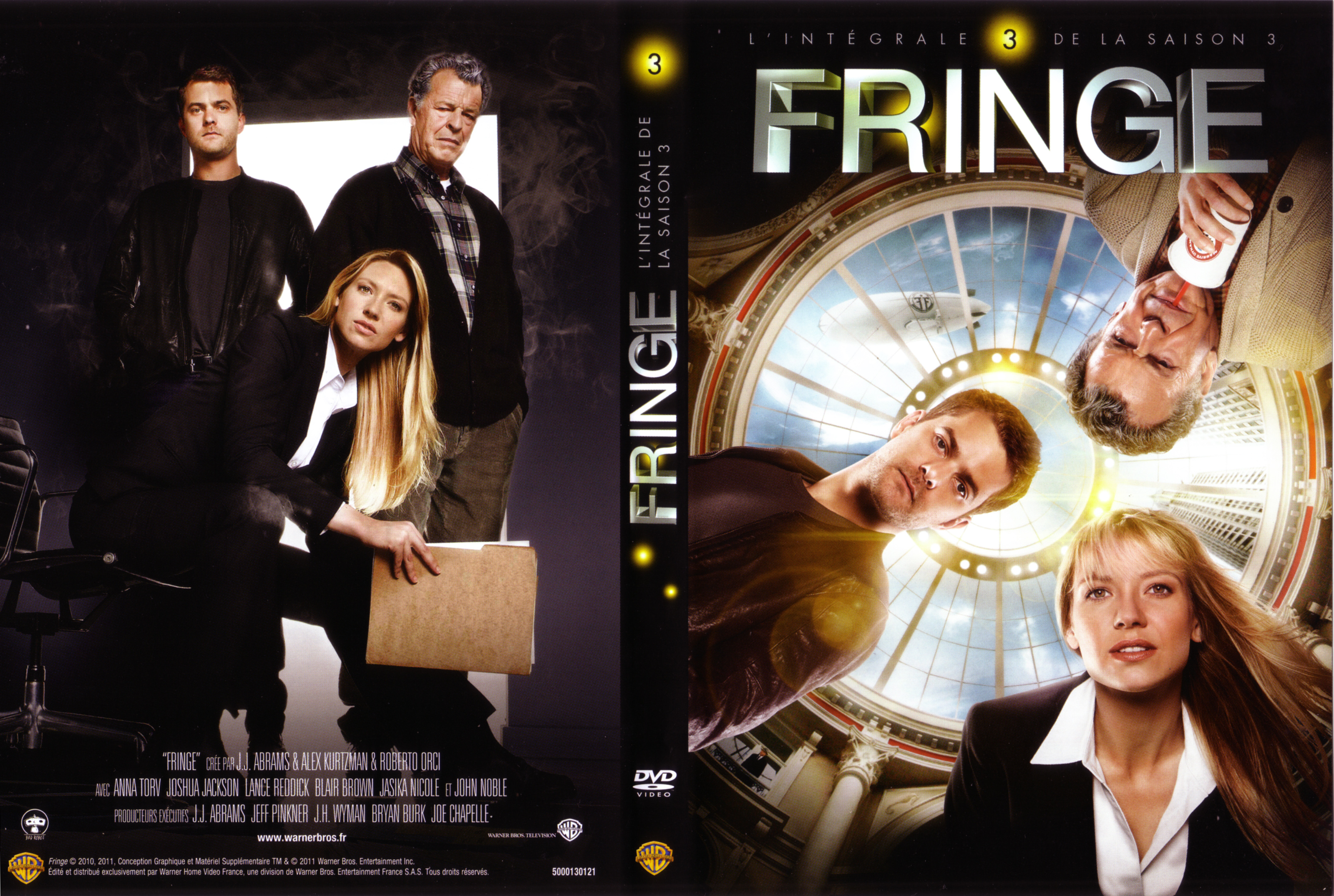 Jaquette DVD Fringe saison 3