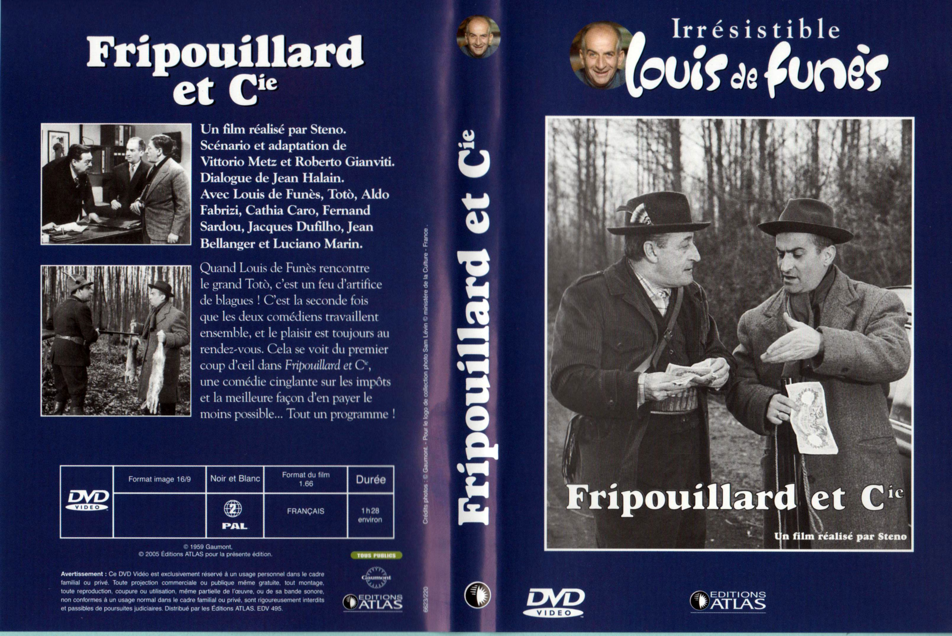 Jaquette DVD Fripouillards et compagnie