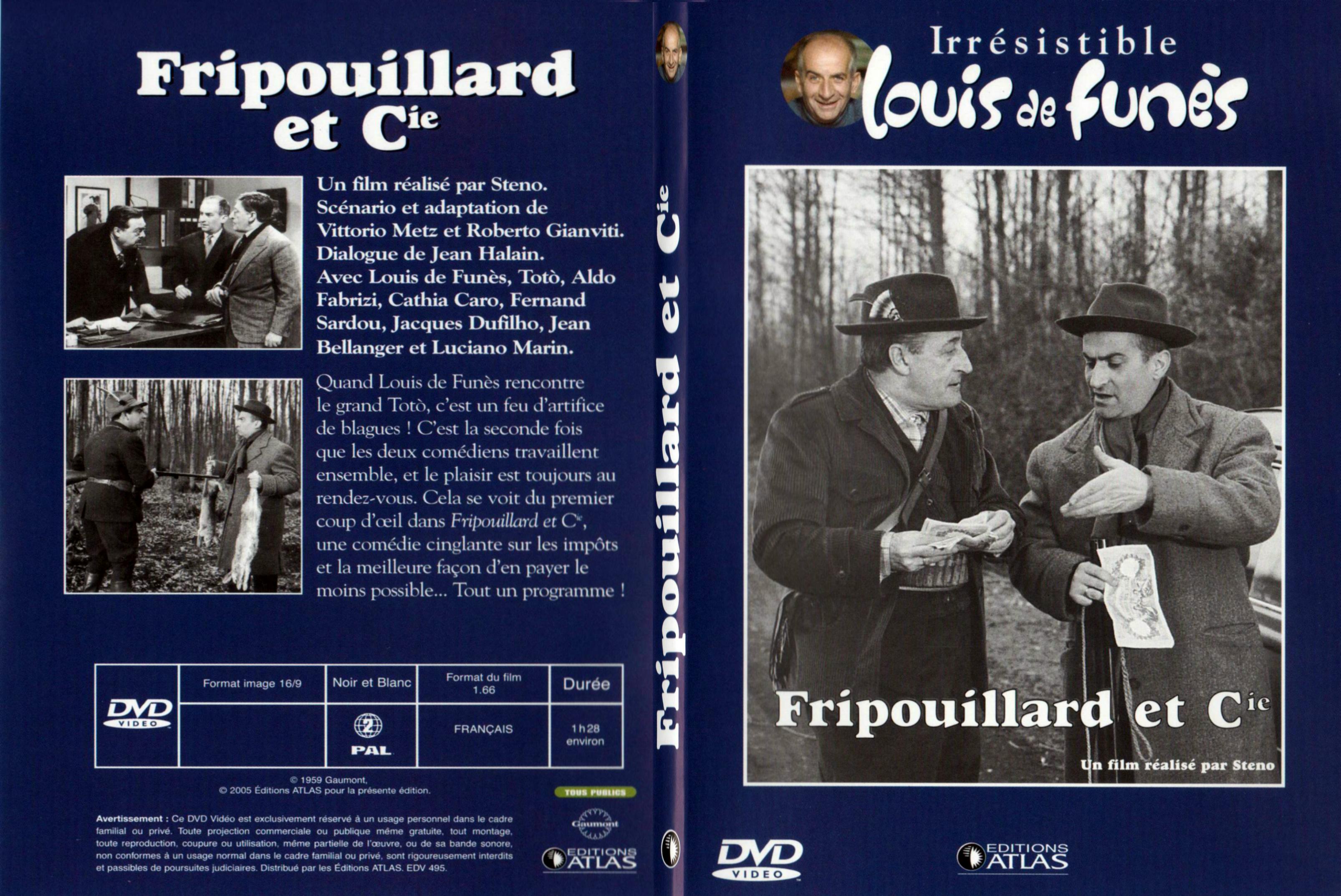 Jaquette DVD Fripouillards et compagnie - SLIM