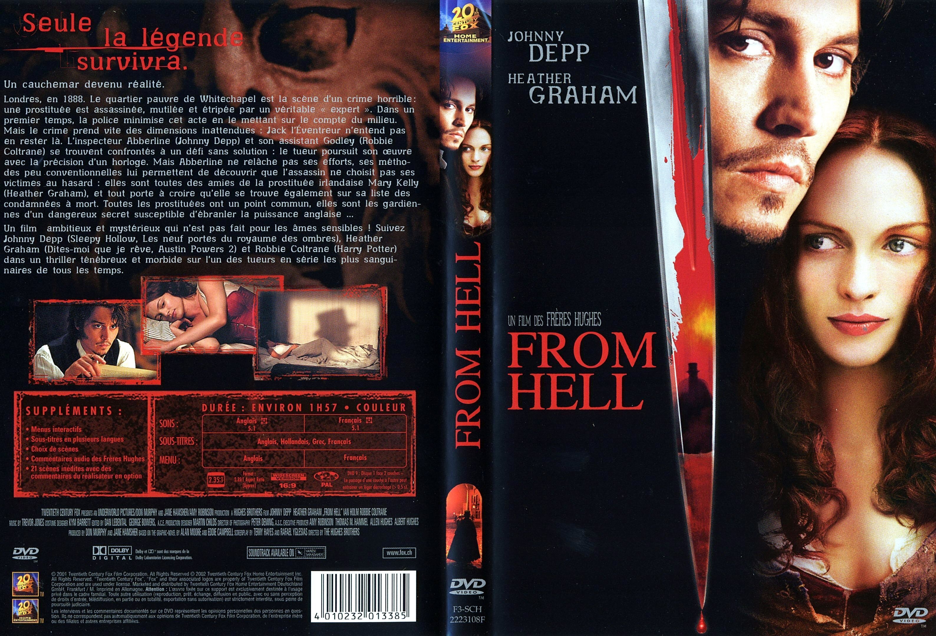 Jaquette DVD From hell