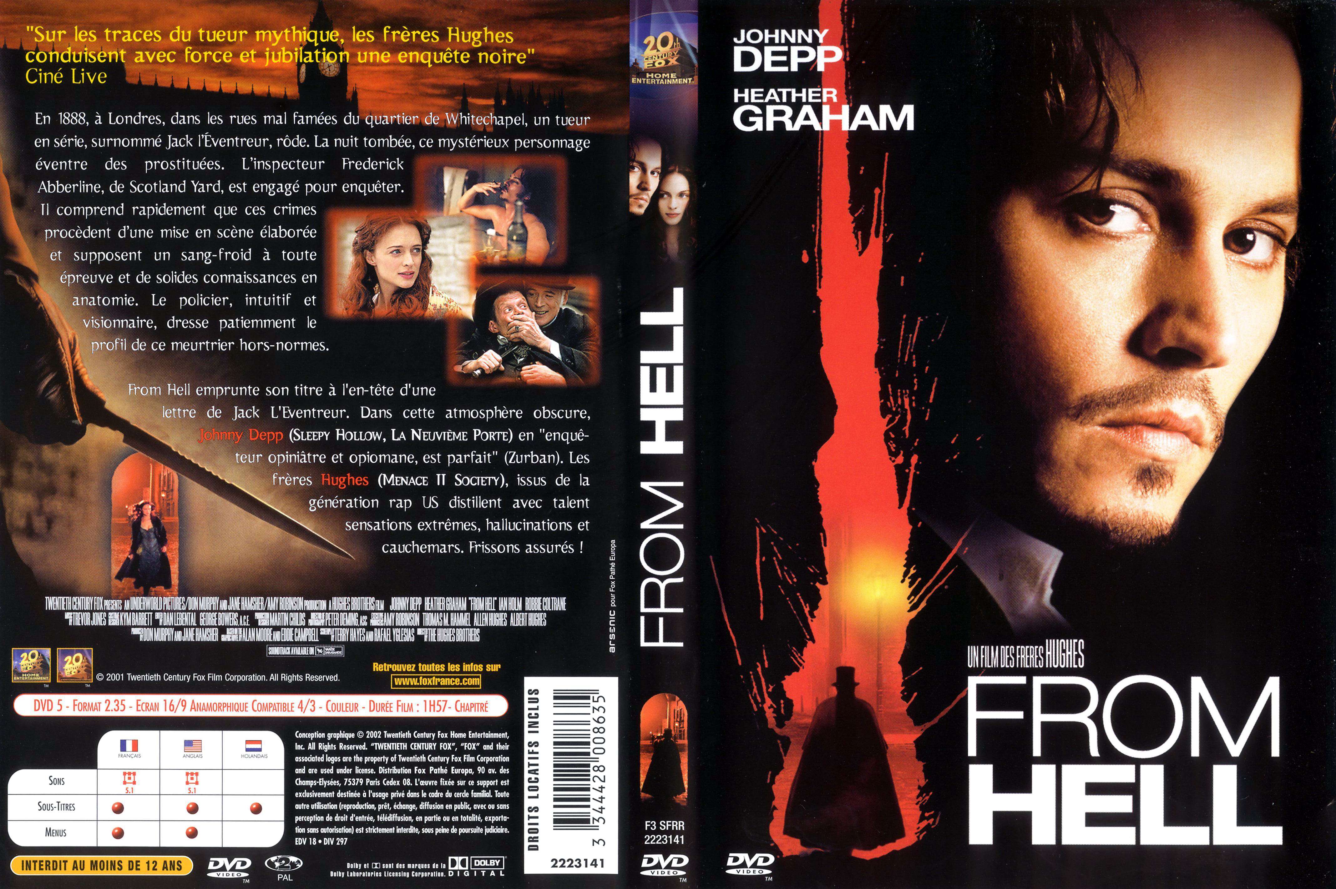 Jaquette DVD From hell v3