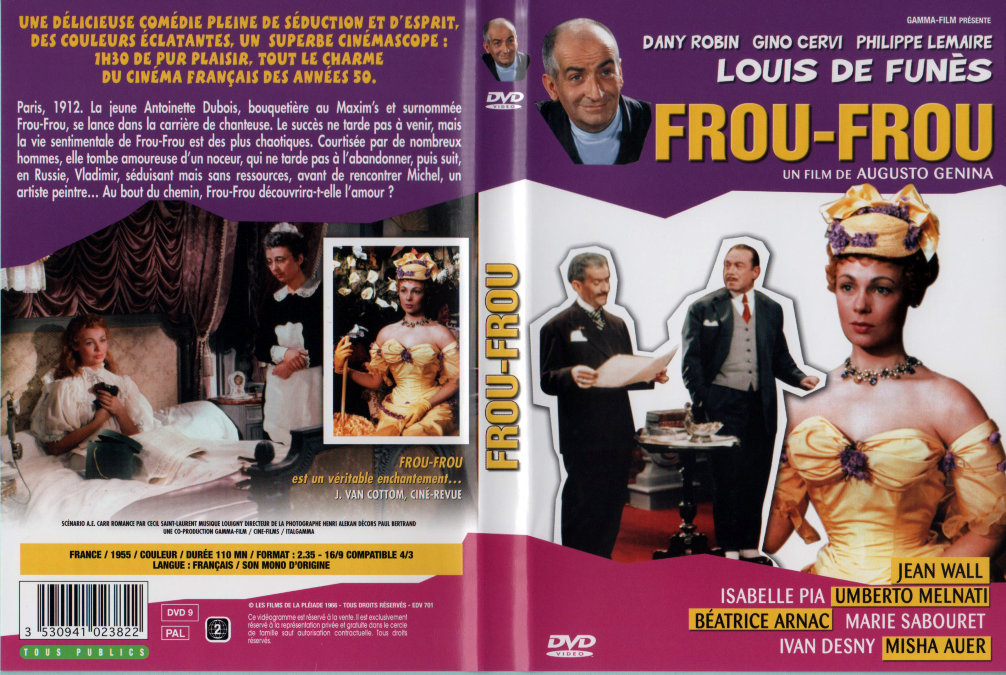 Jaquette DVD Frou Frou