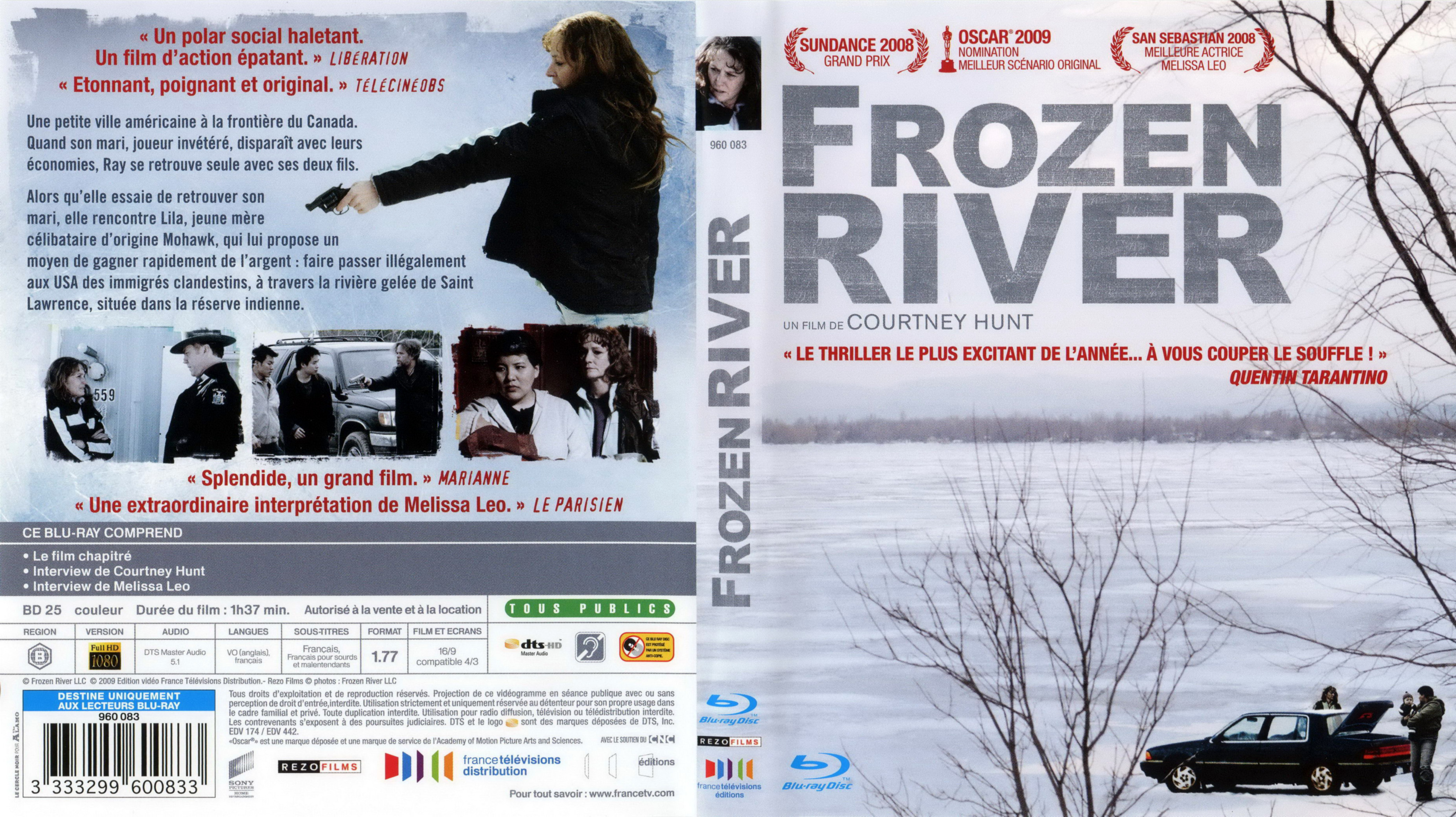Jaquette DVD Frozen river (BLU-RAY)