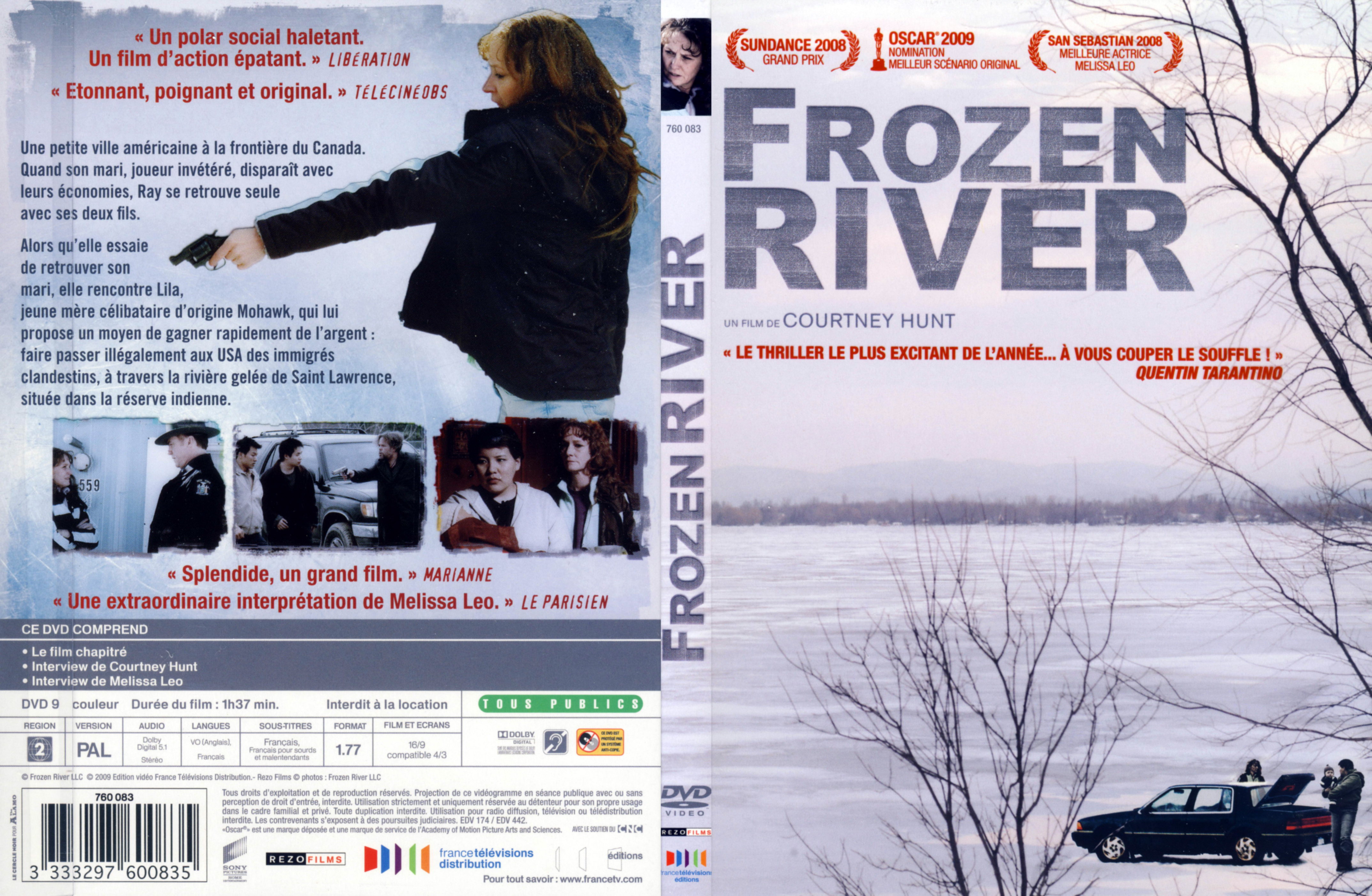 Jaquette DVD Frozen river (dpi 400)