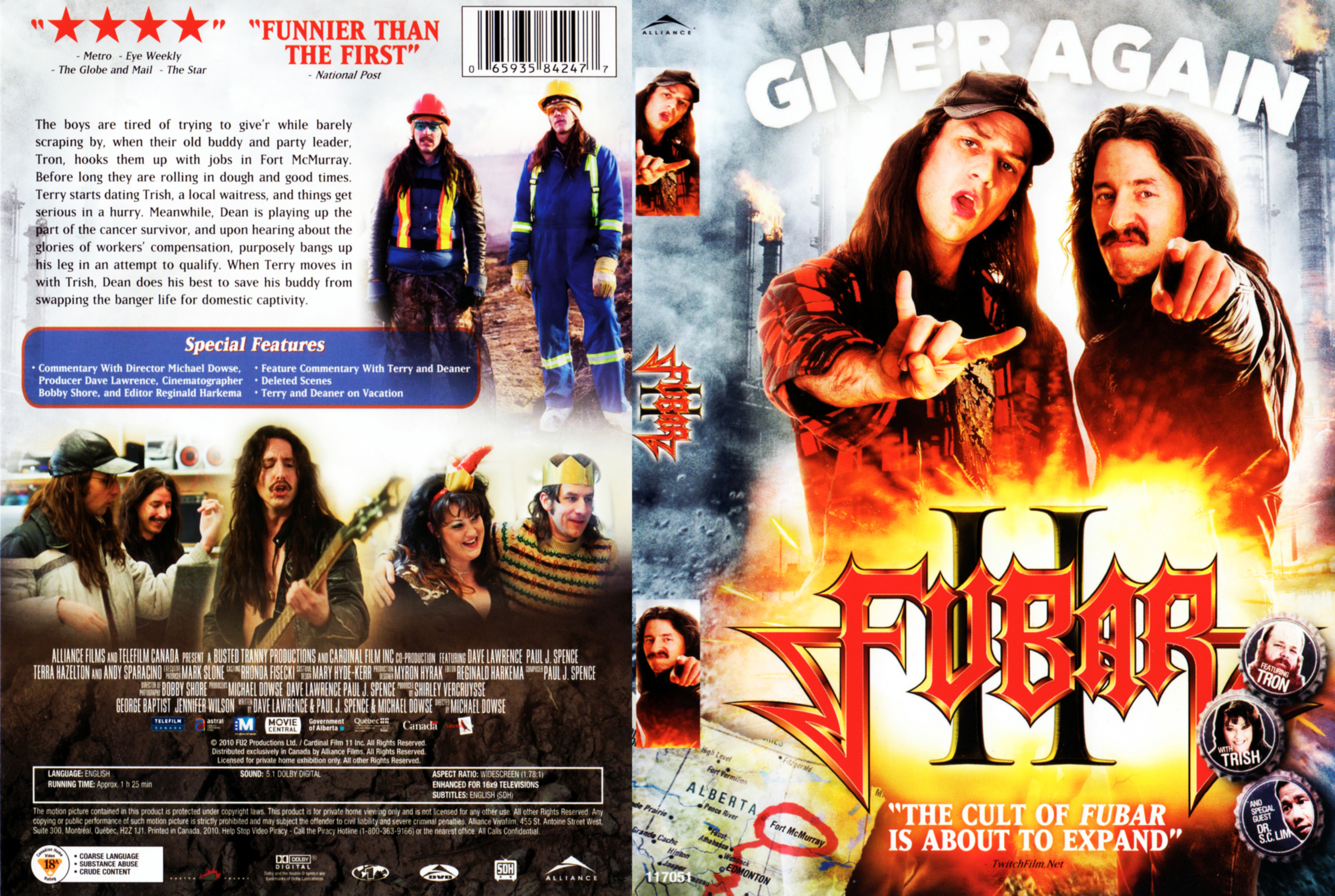 Jaquette DVD Fubar 2 Zone 1