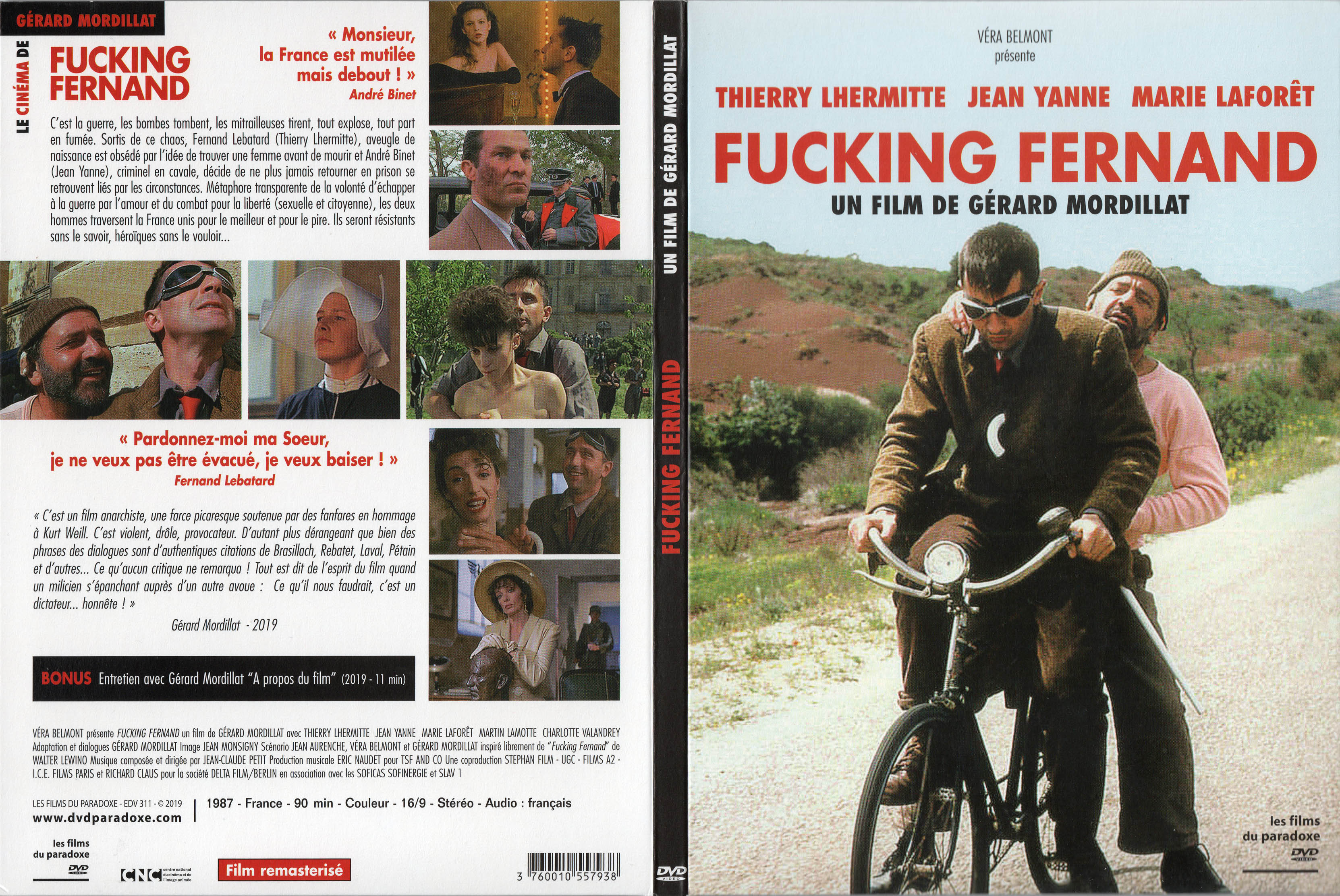 Jaquette DVD Fucking Fernand