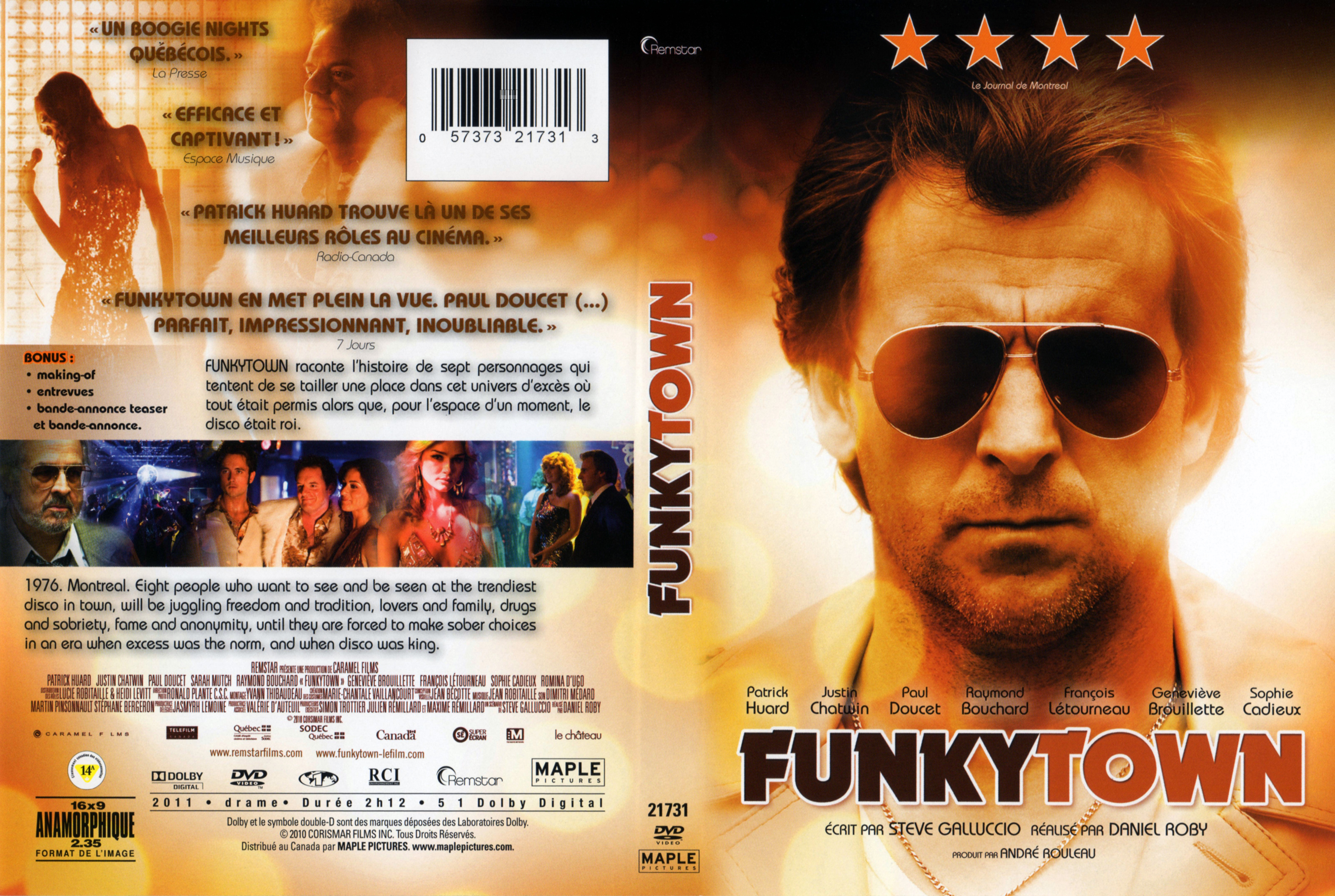 Jaquette DVD Funkytown (Canadienne)
