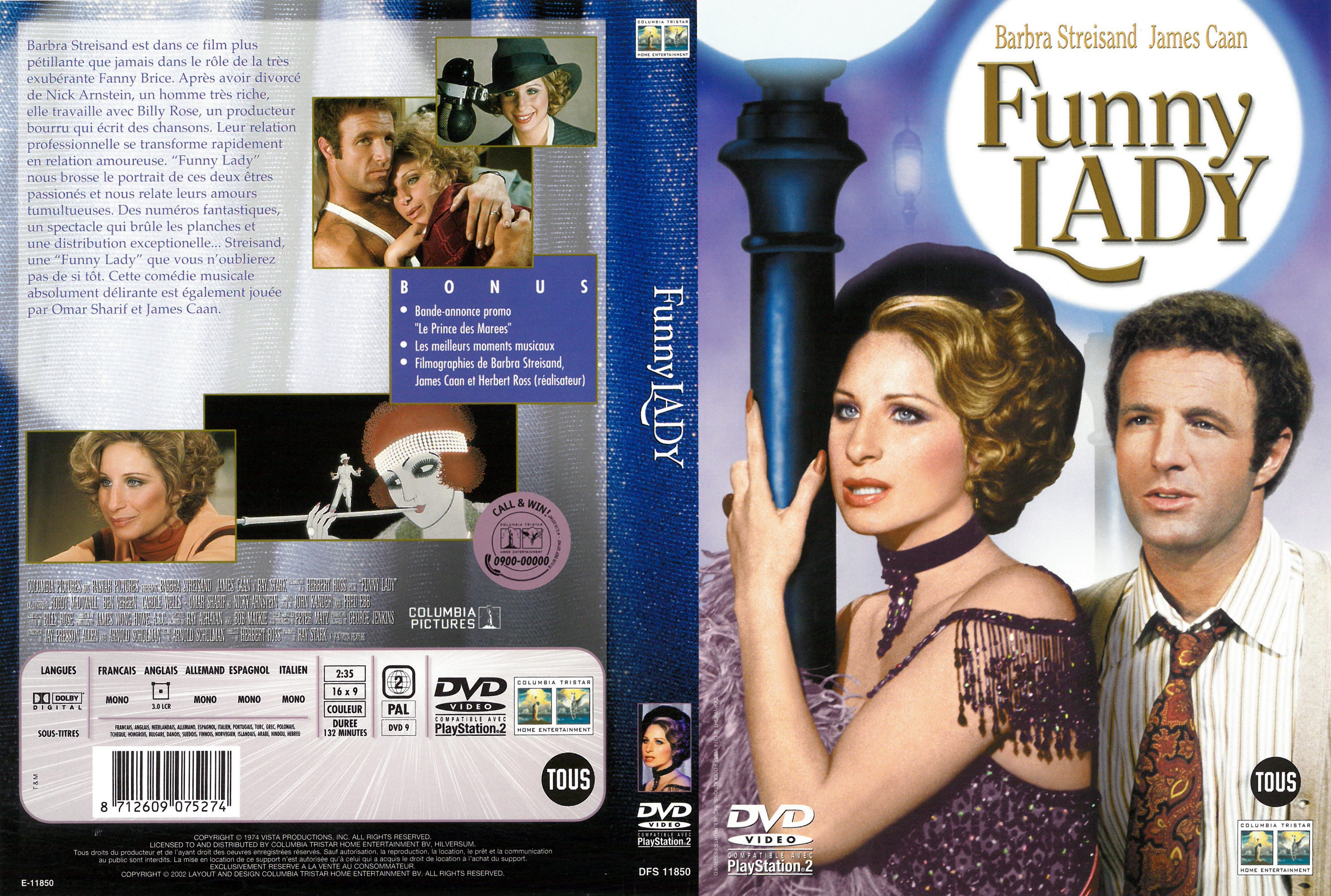 Jaquette DVD Funny Lady v2