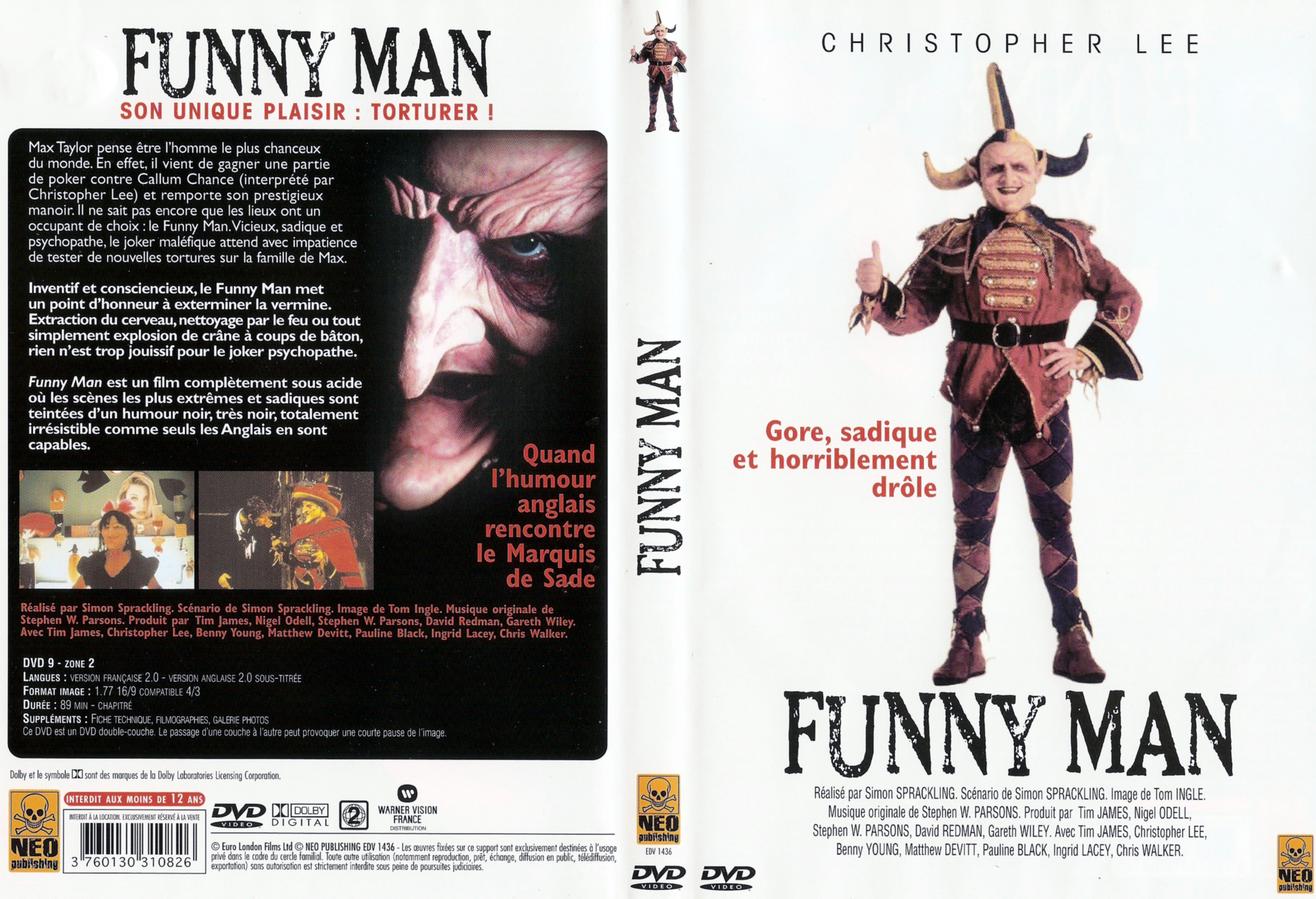 Jaquette DVD Funny Man v2