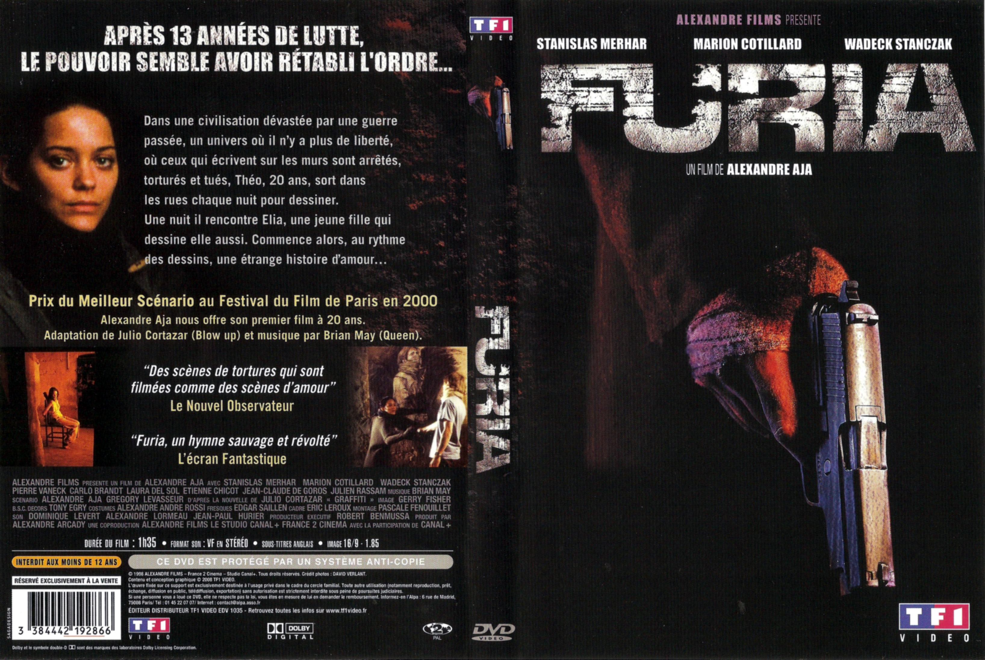 Jaquette DVD Furia