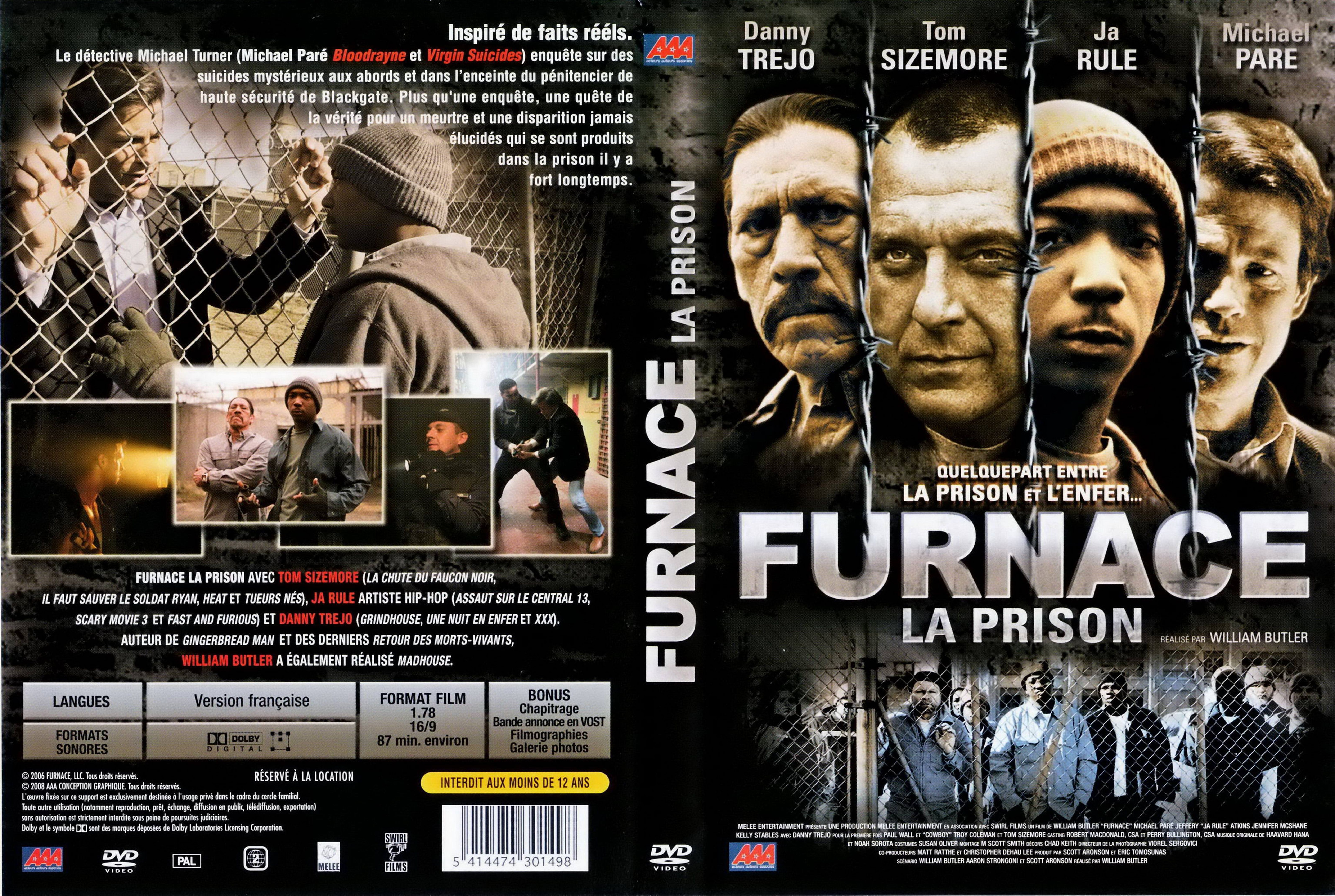 Jaquette DVD Furnace