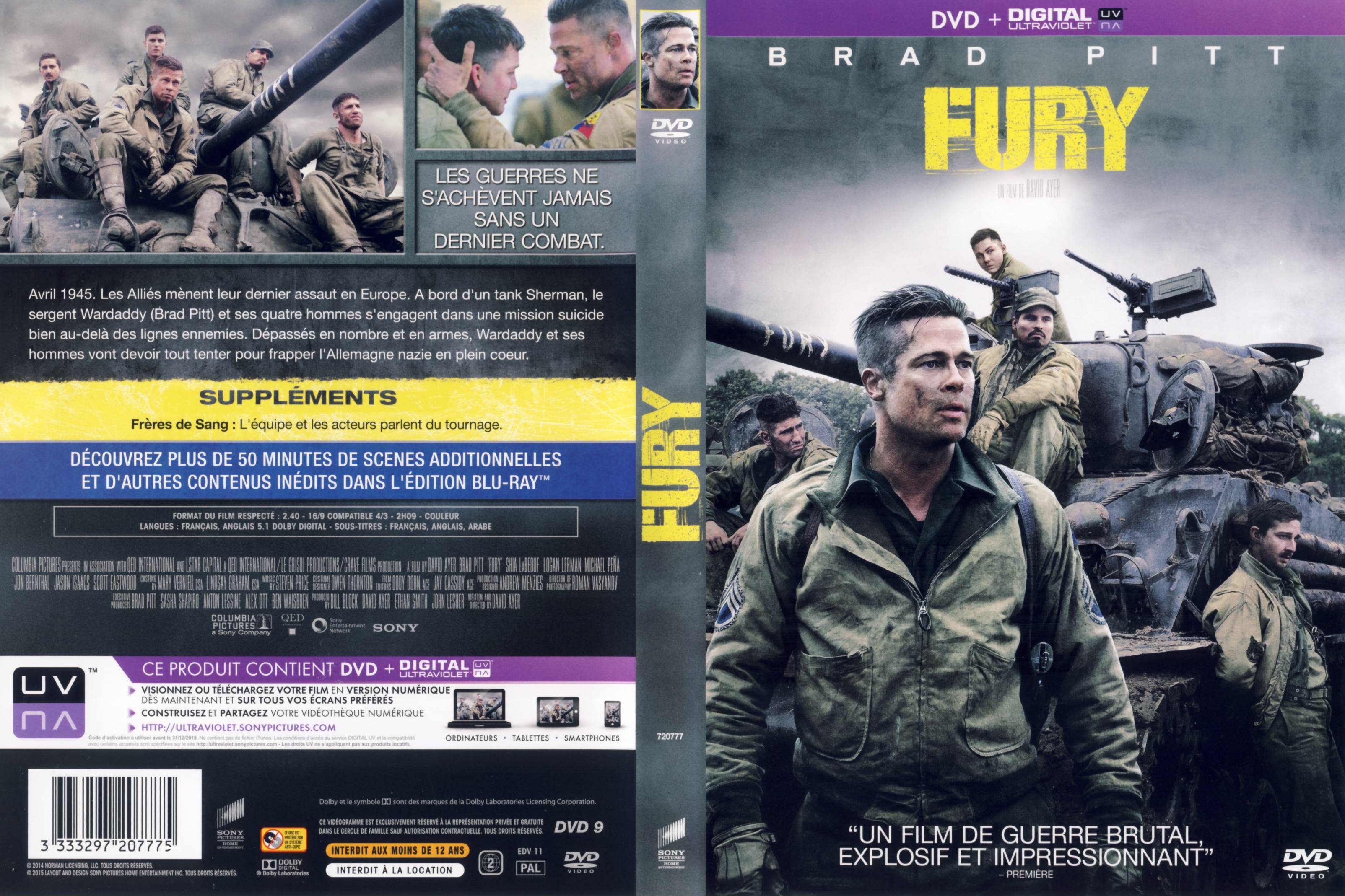 Jaquette DVD Fury