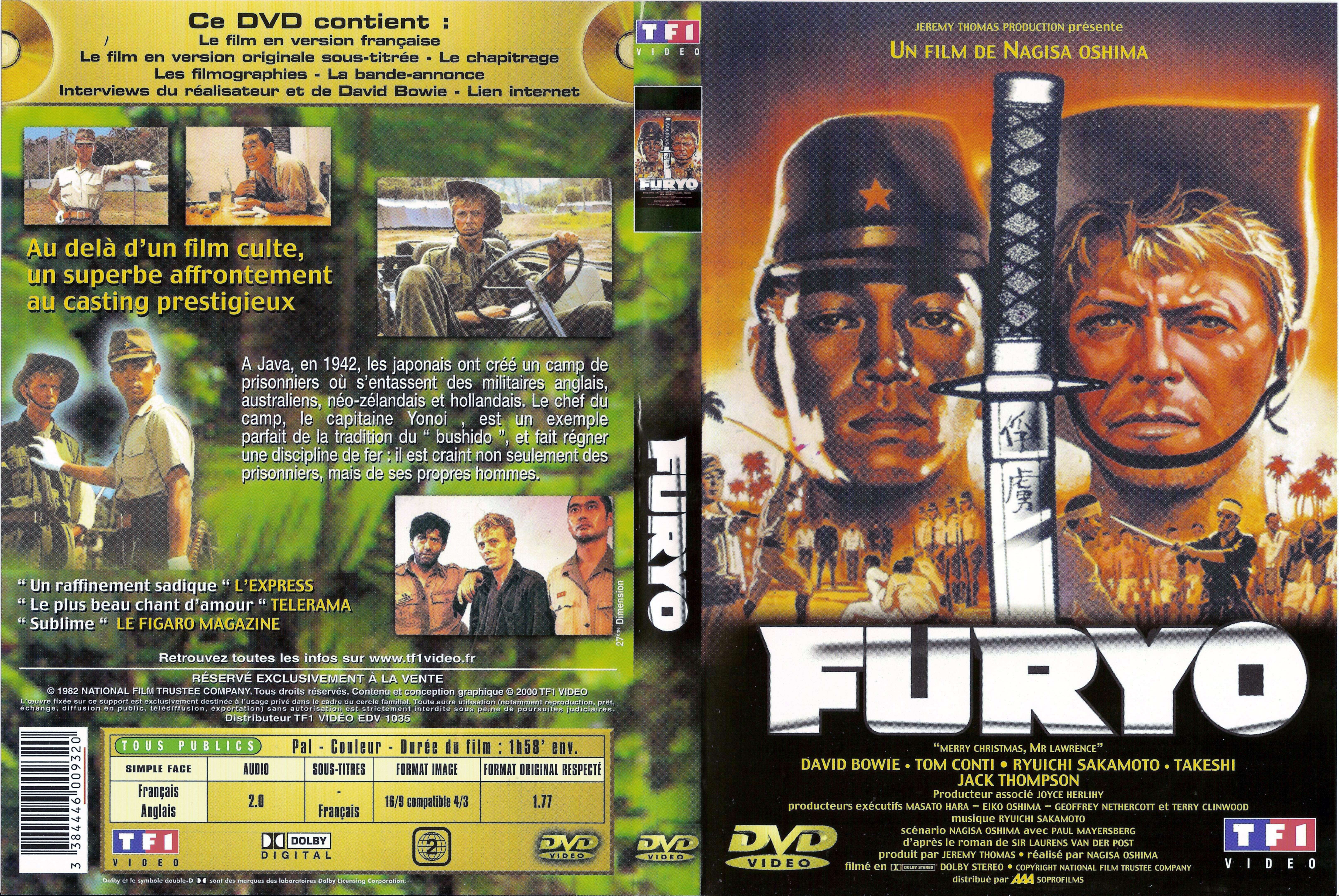 Jaquette DVD Furyo v2