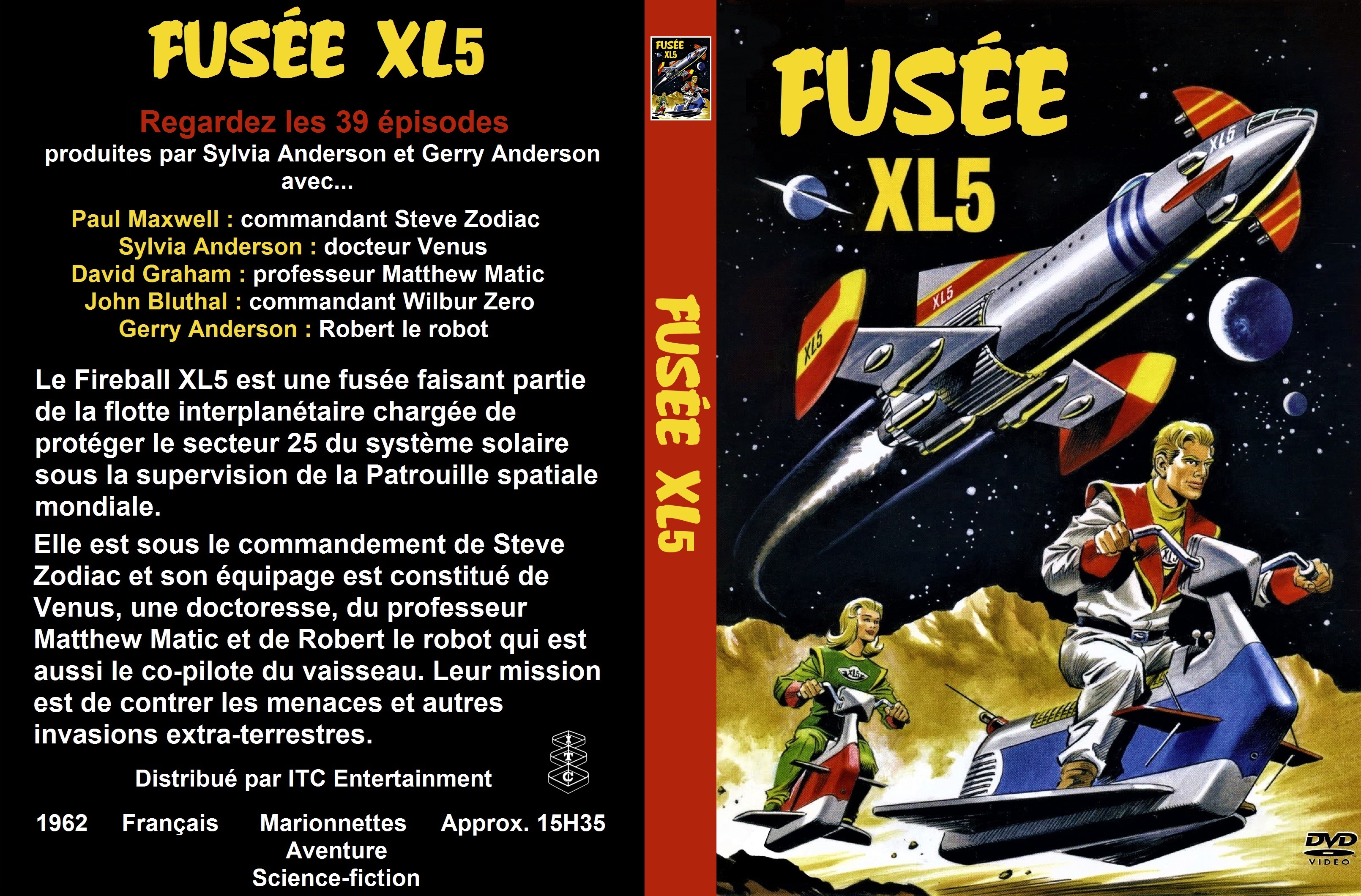 Jaquette DVD Fuse XL5 custom