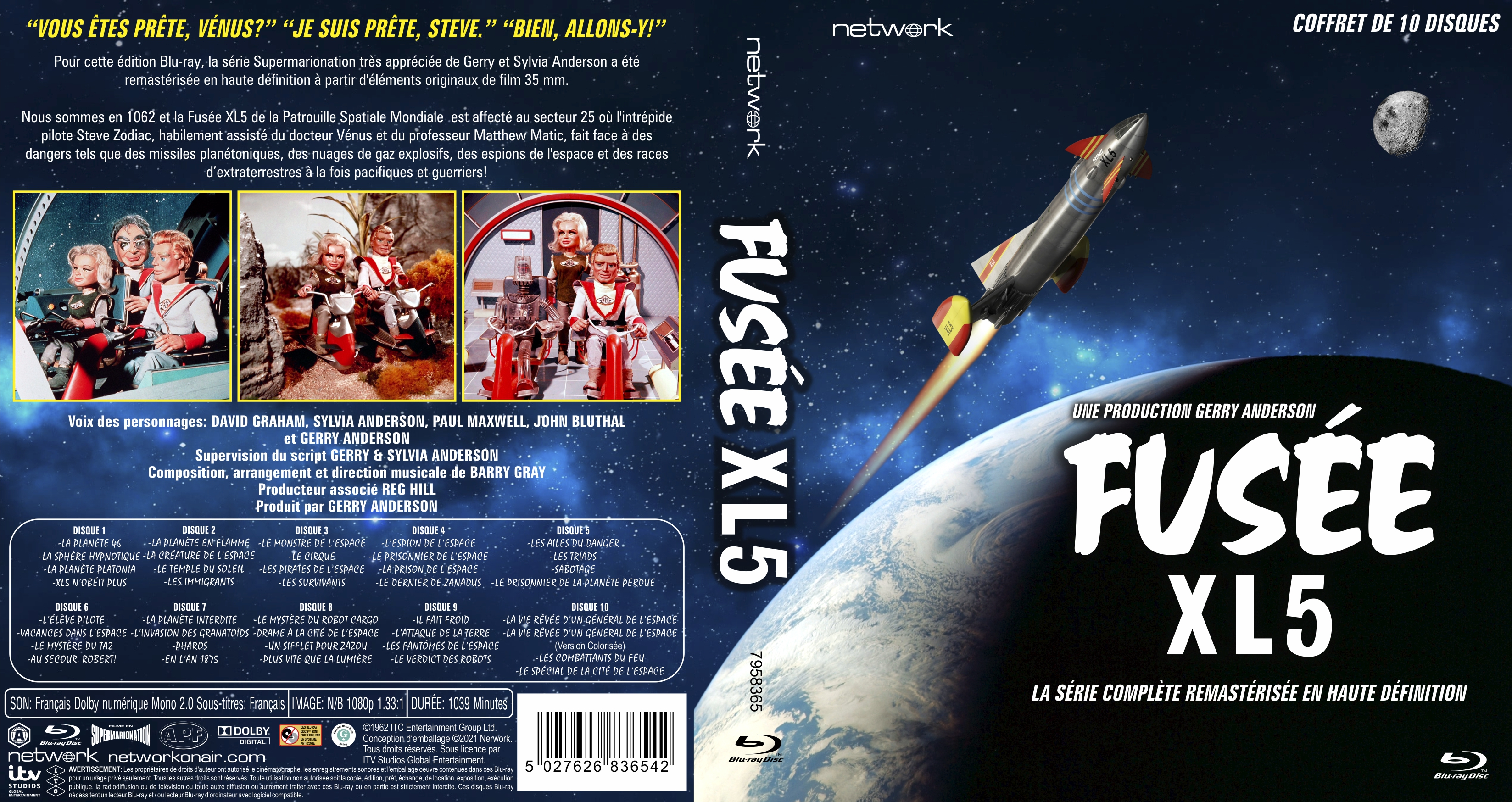 Jaquette DVD Fuse XL5 custom (BLU-RAY)