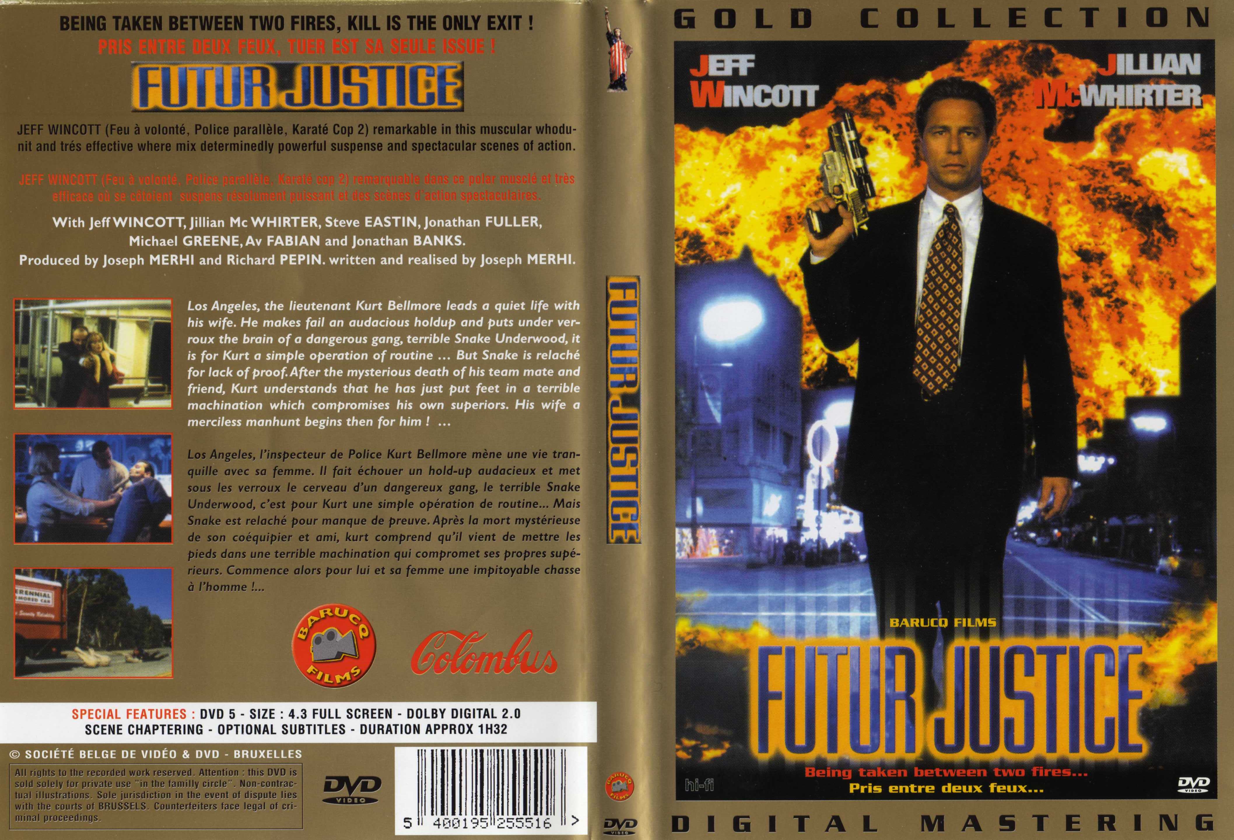 Jaquette DVD Futur justice