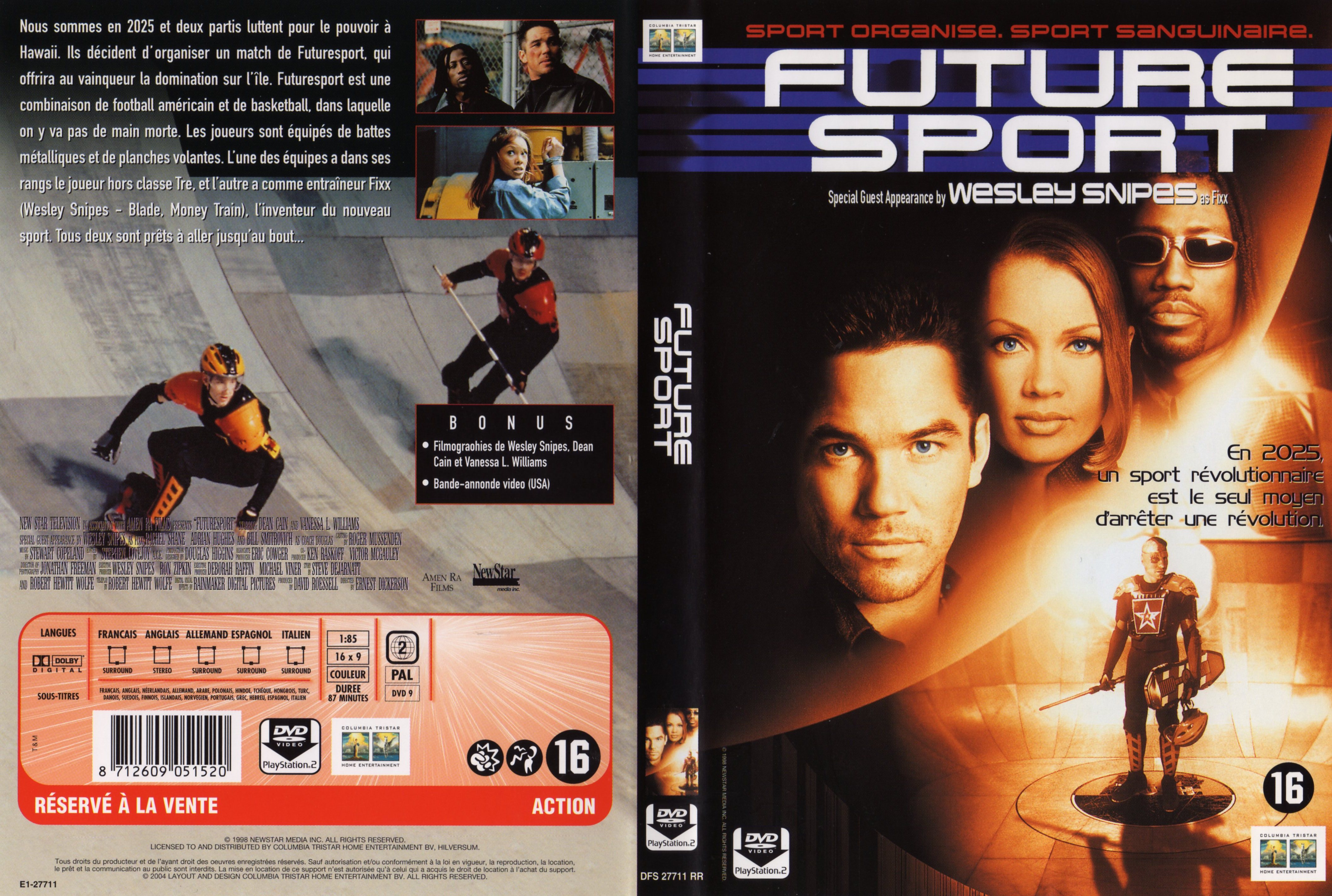 Jaquette DVD Future sport