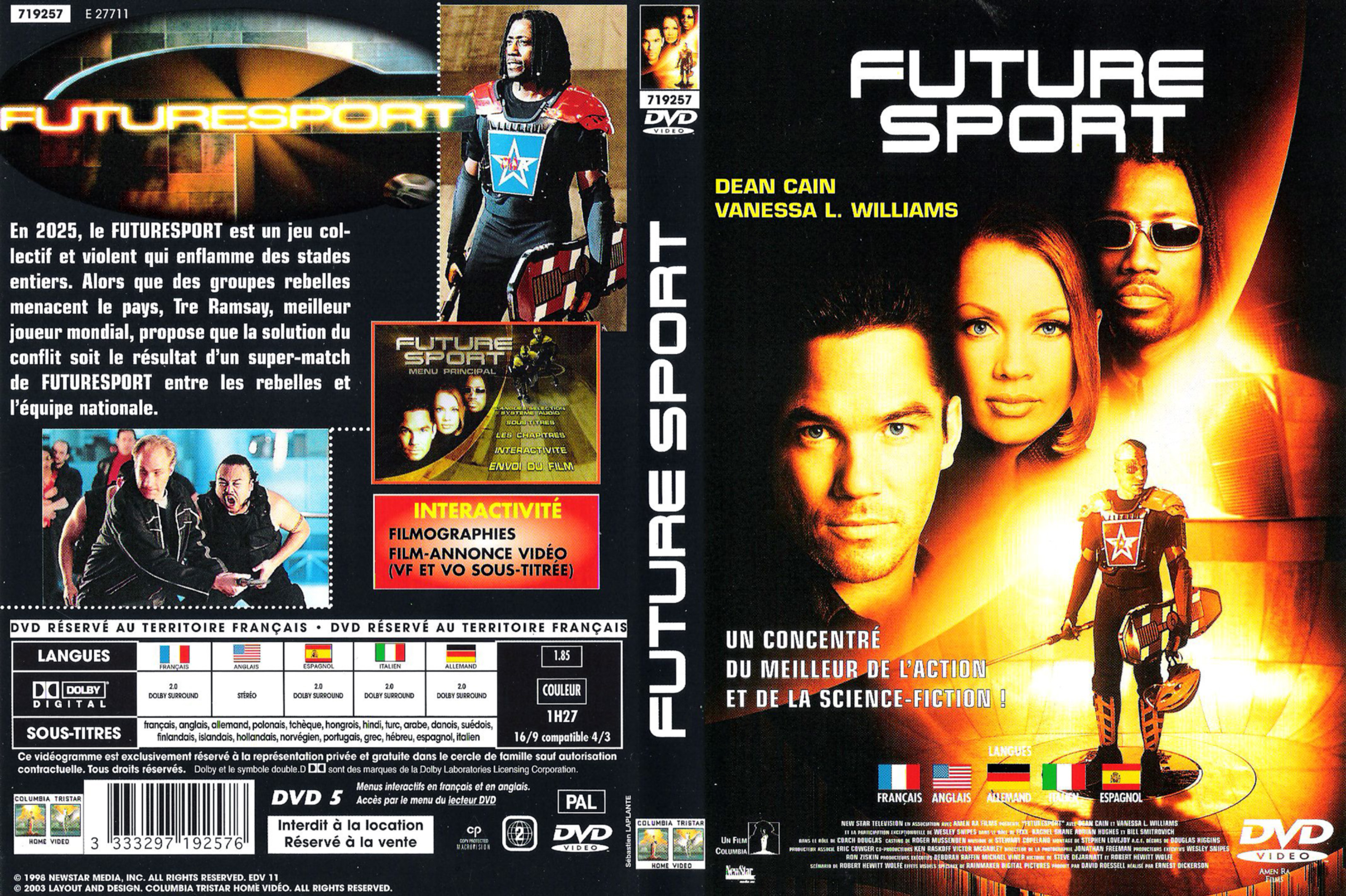 Jaquette DVD Future sport v2