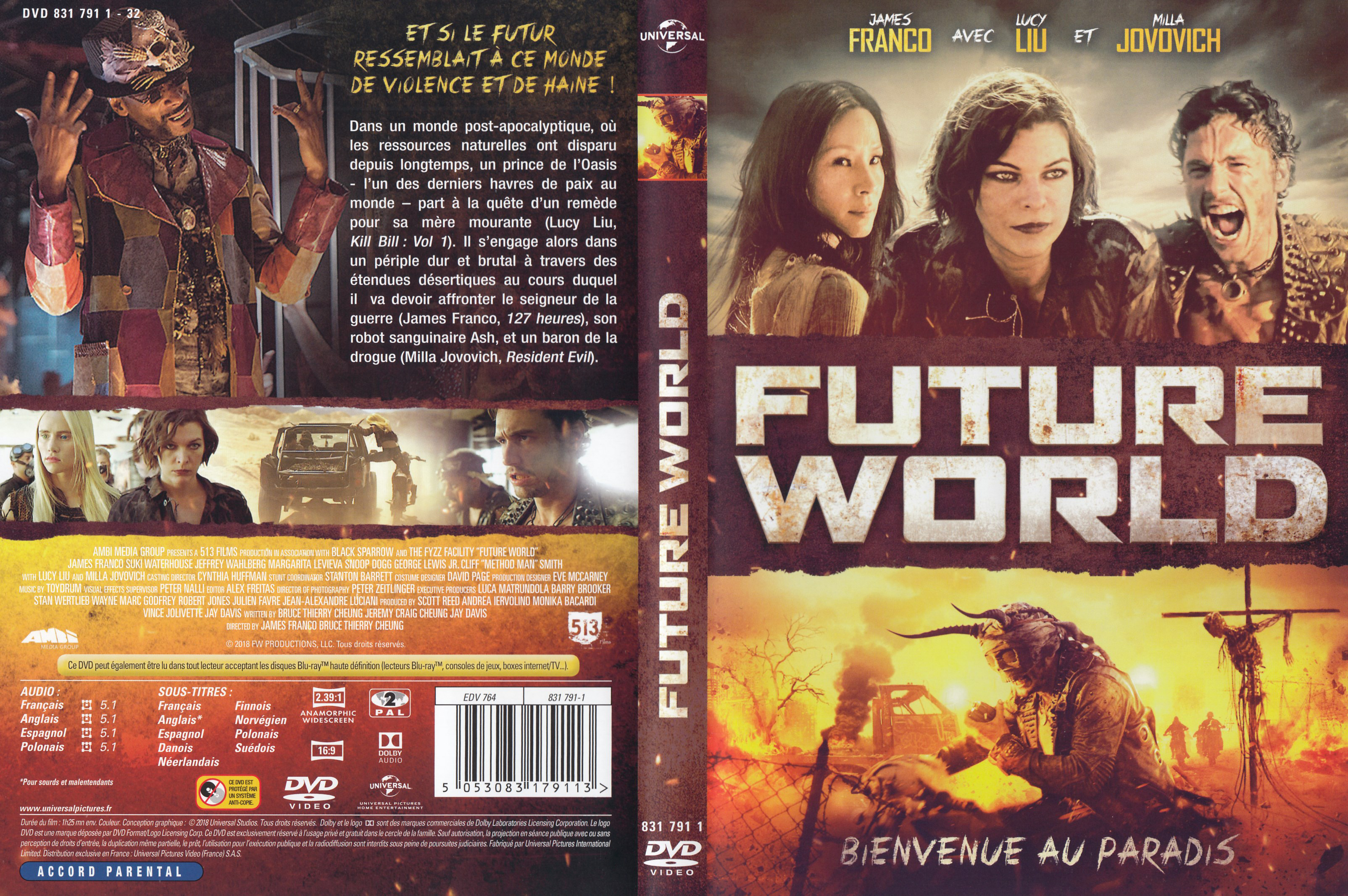 Jaquette DVD Future world (2018)