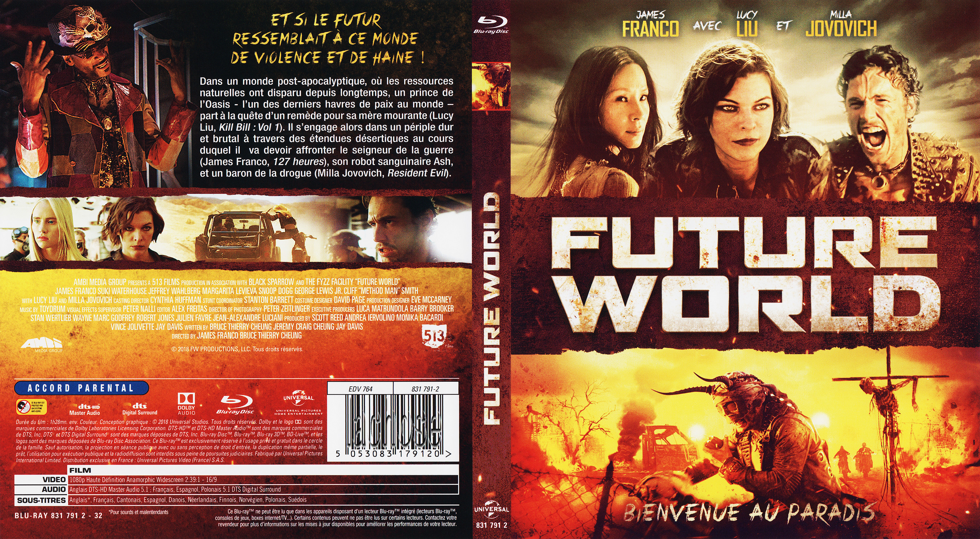 Jaquette DVD Future world (BLU-RAY)