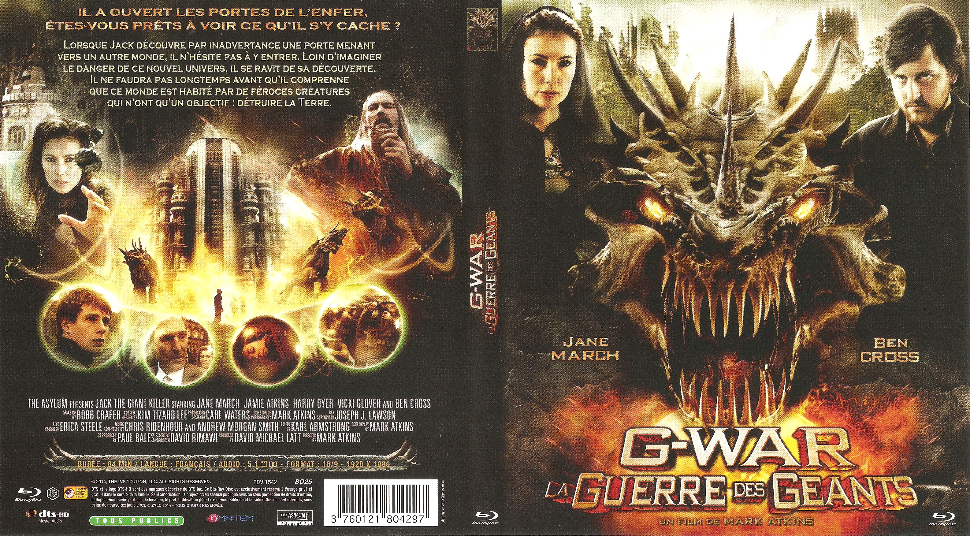 Jaquette DVD G-War La guerre des gants (BLU-RAY)