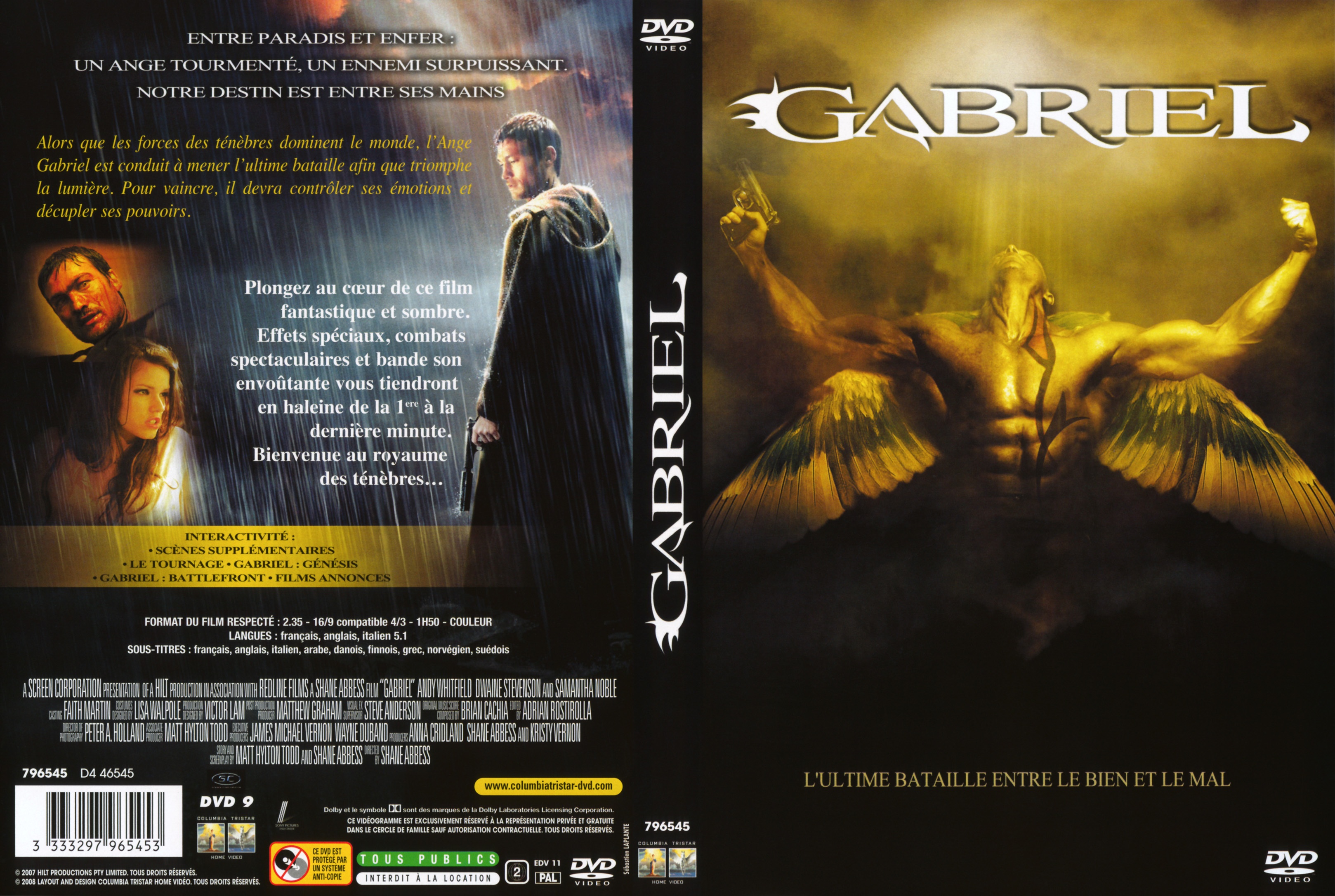 Jaquette DVD Gabriel v2